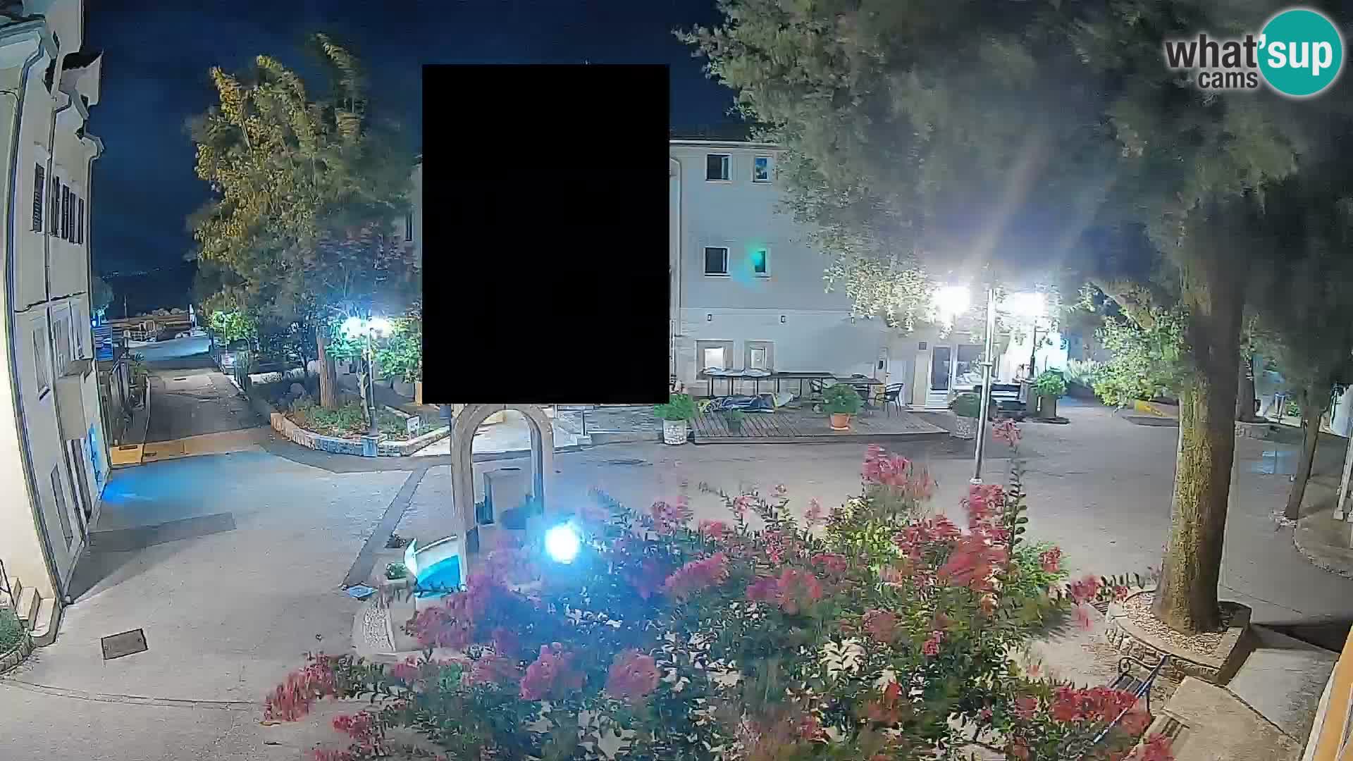 Webcam Mošćenička Draga Center – Live View of the Town Center