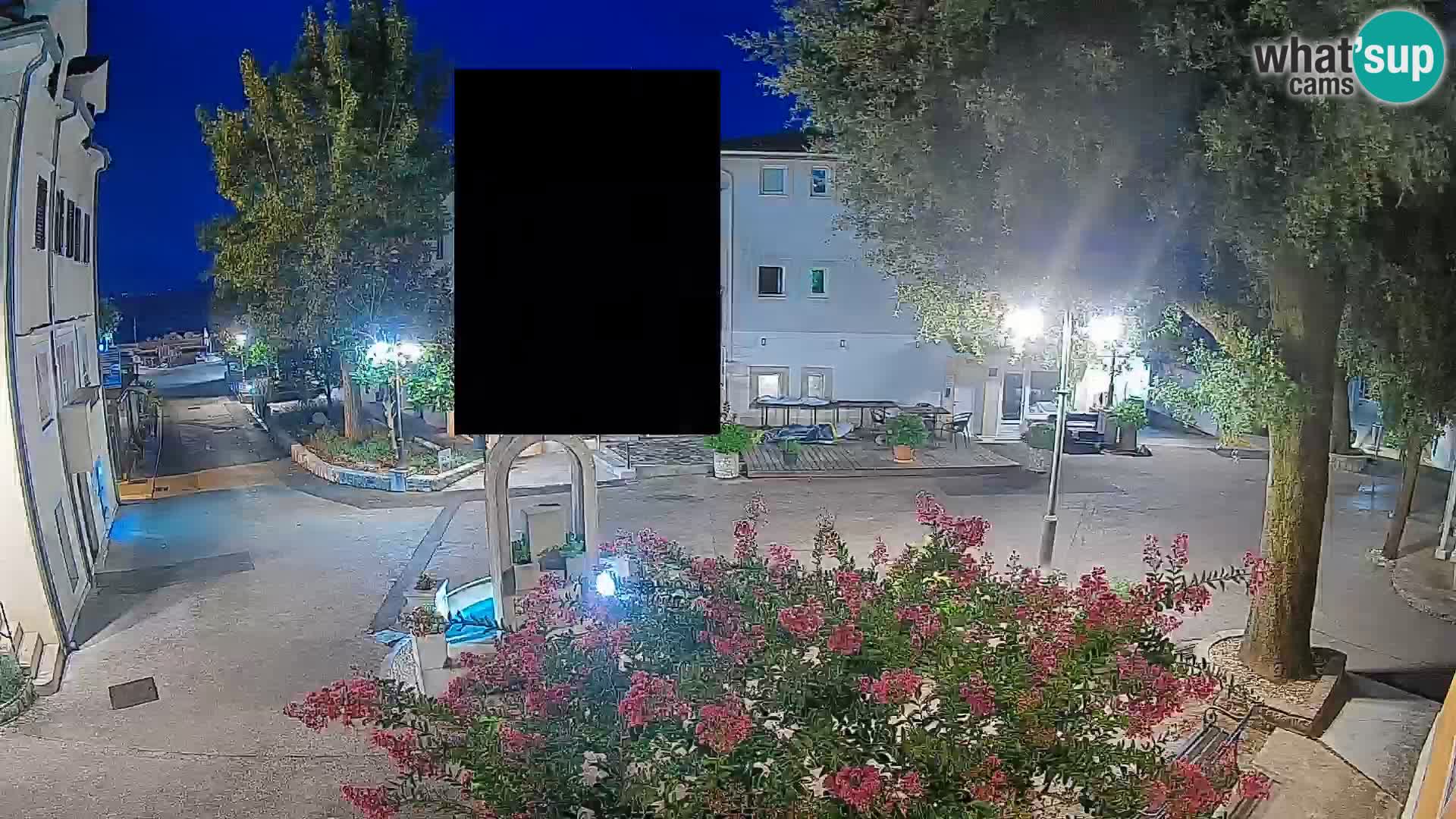 Webcam Mošćenička Draga Center – Live View of the Town Center