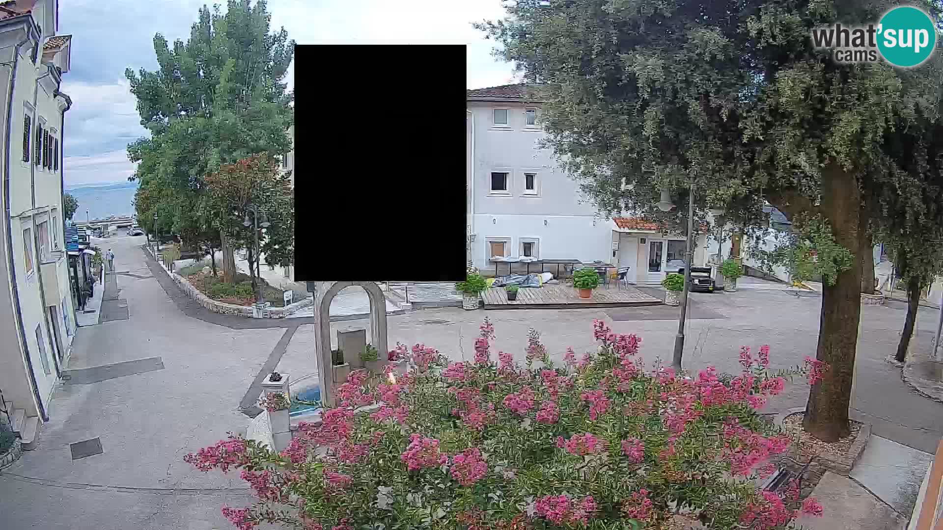 Webcam Mošćenička Draga Zentrum – Liveblick auf das Ortszentrum