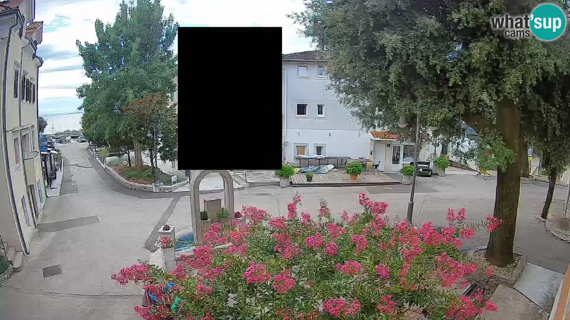 Spletna kamera center Mošćeniška Draga – Pogled v živo