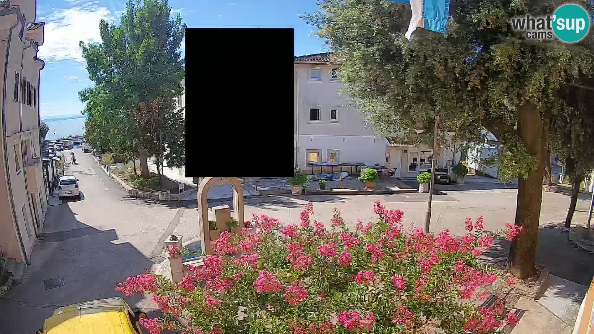Web kamera centar Mošćeničke Drage – Pogled uživo