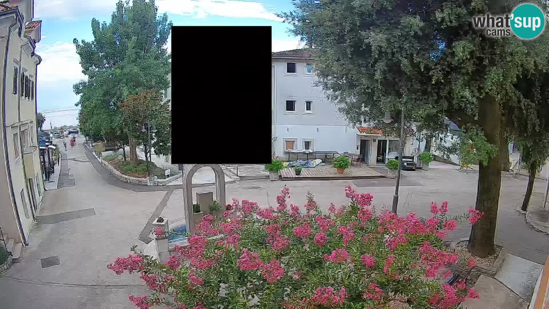 Spletna kamera center Mošćeniška Draga – Pogled v živo