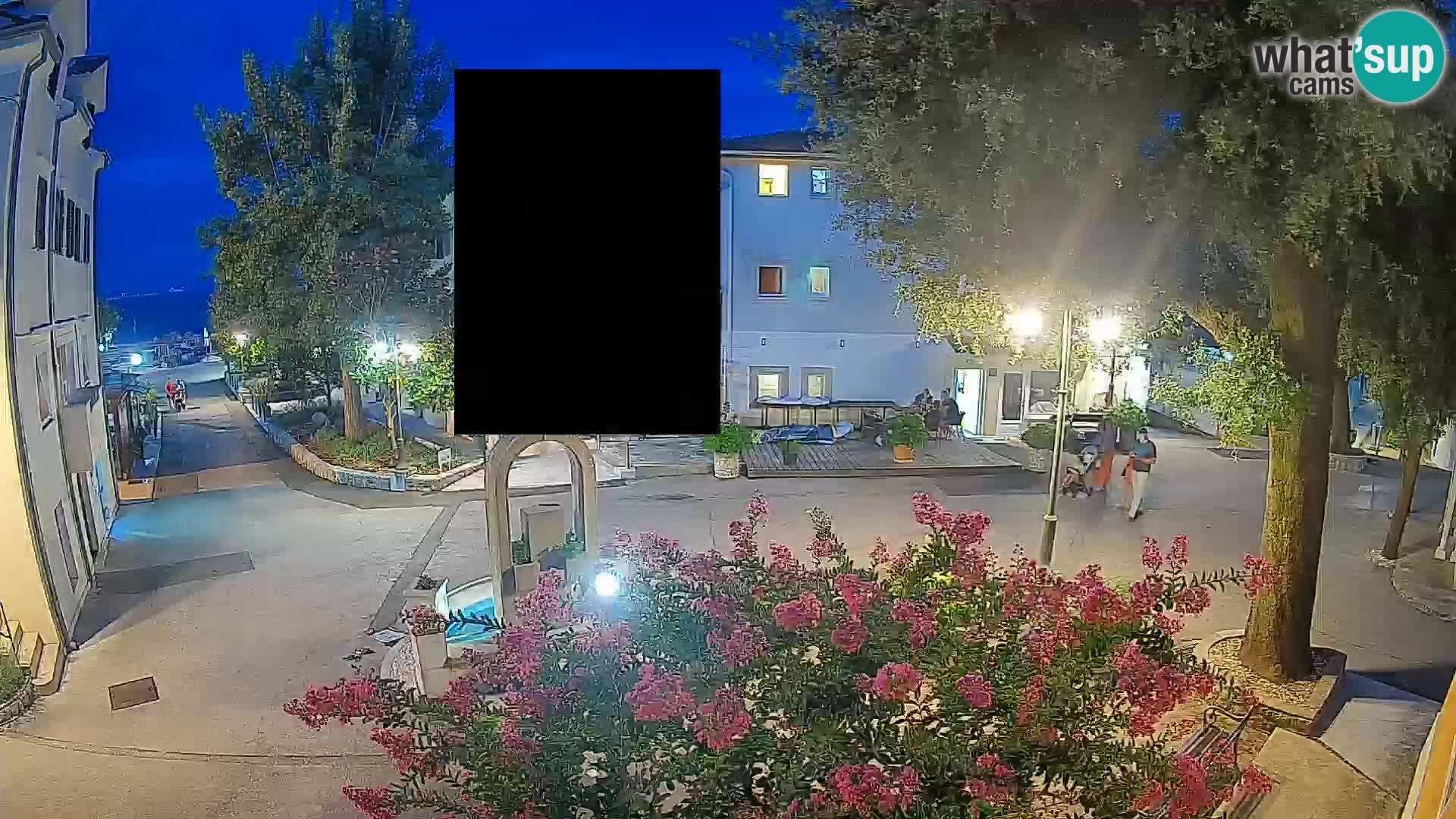 Webcam Mošćenička Draga Zentrum – Liveblick auf das Ortszentrum
