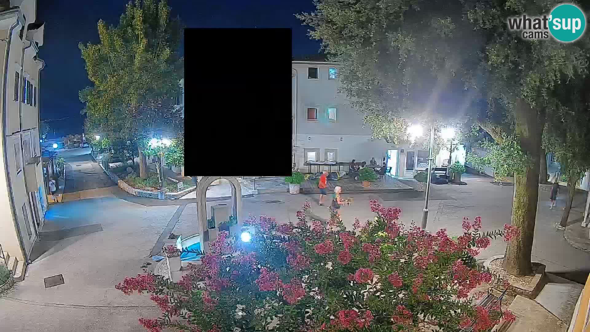 Spletna kamera center Mošćeniška Draga – Pogled v živo