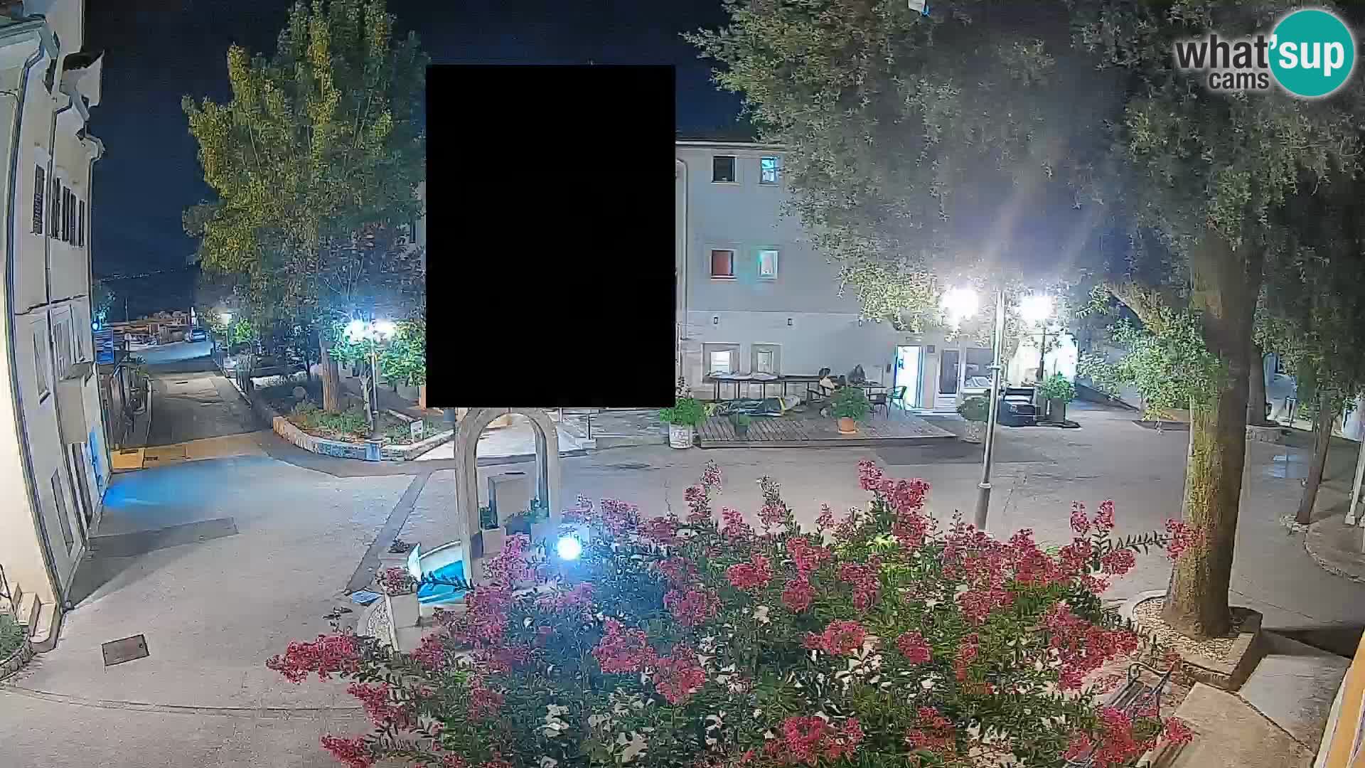 Webcam Mošćenička Draga Center – Live View of the Town Center