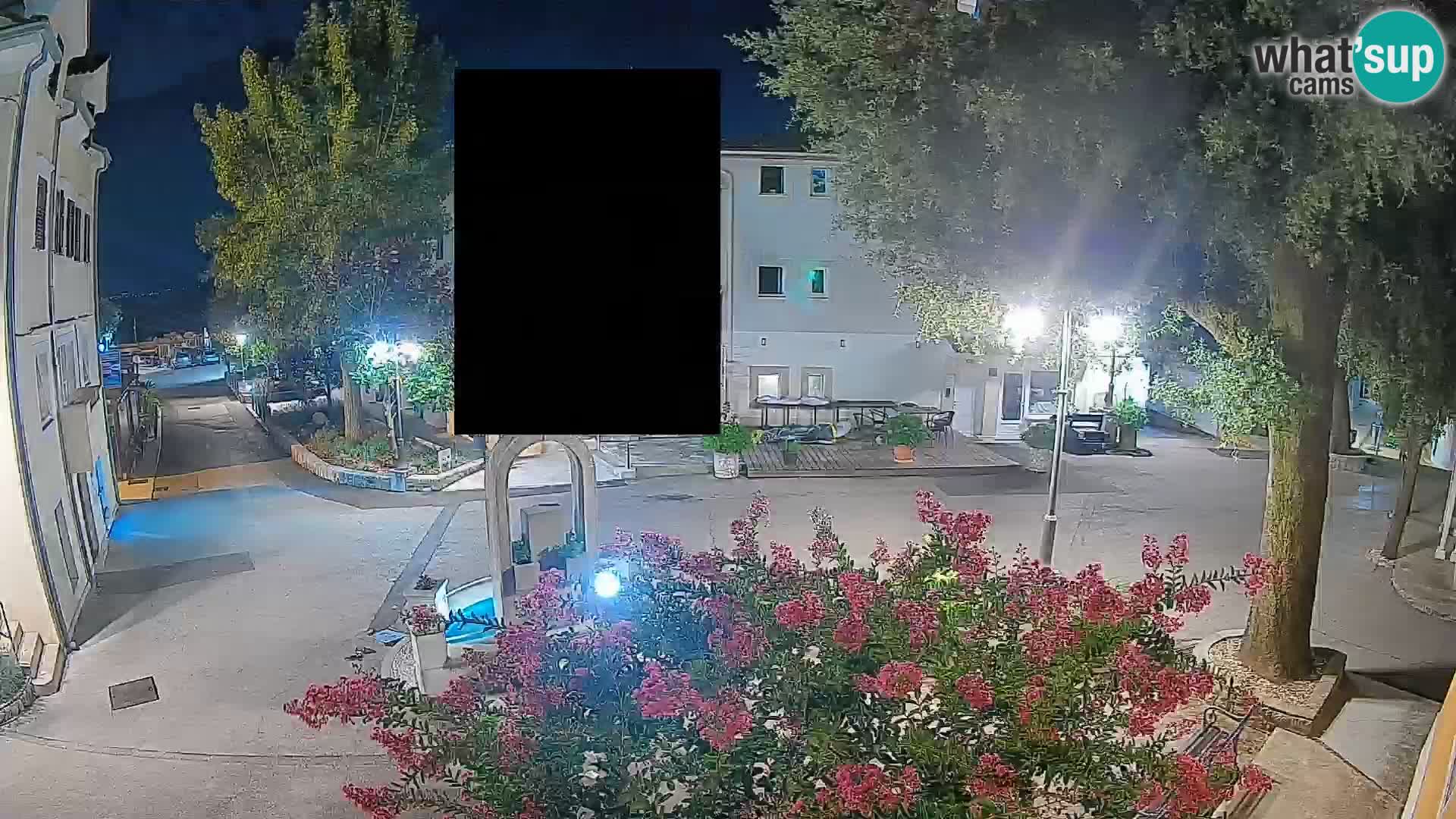 Webcam Mošćenička Draga Center – Live View of the Town Center