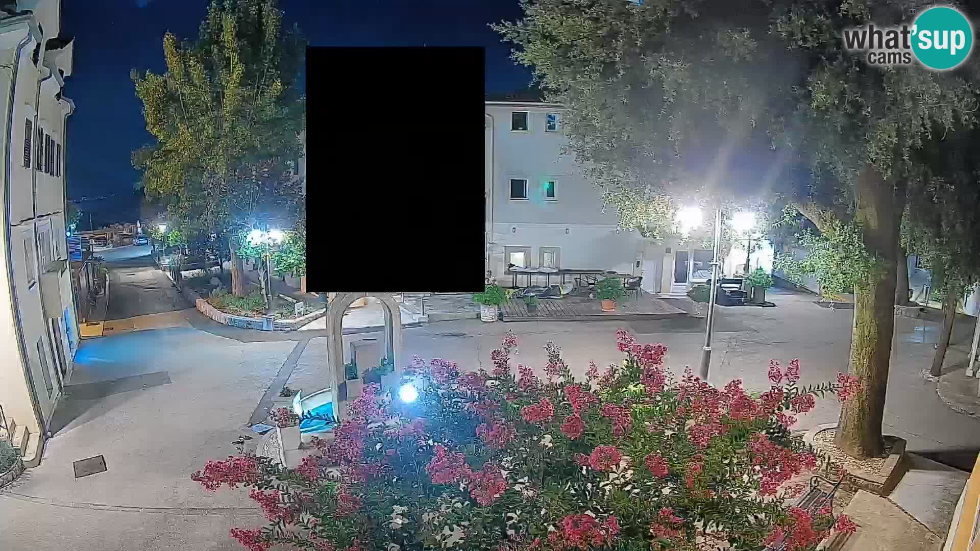 Webcam Mošćenička Draga Center – Live View of the Town Center