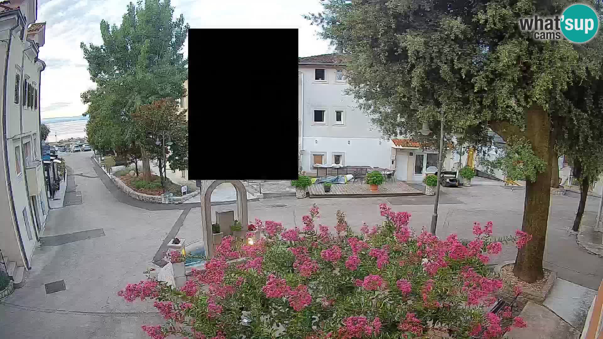 Web kamera centar Mošćeničke Drage – Pogled uživo