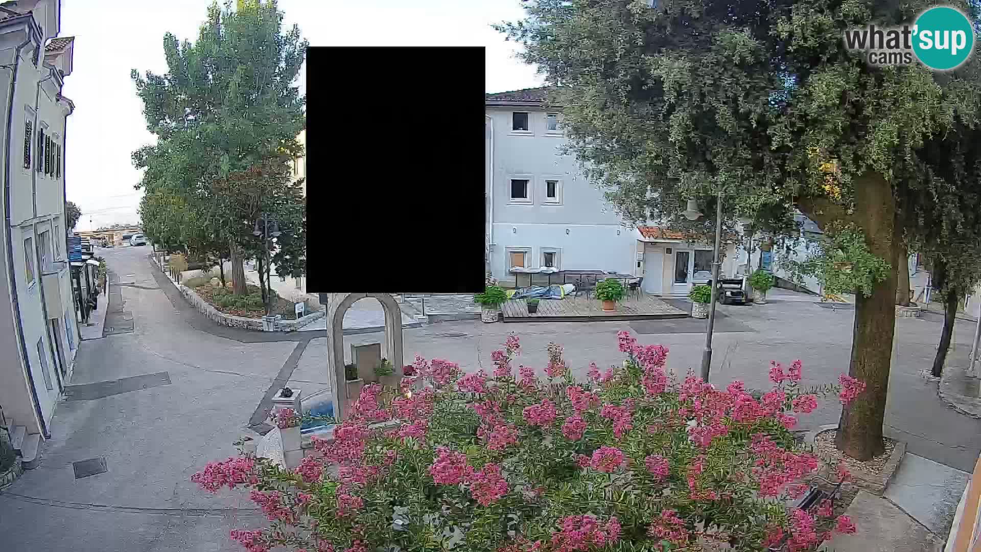 Webcam Mošćenička Draga Zentrum – Liveblick auf das Ortszentrum