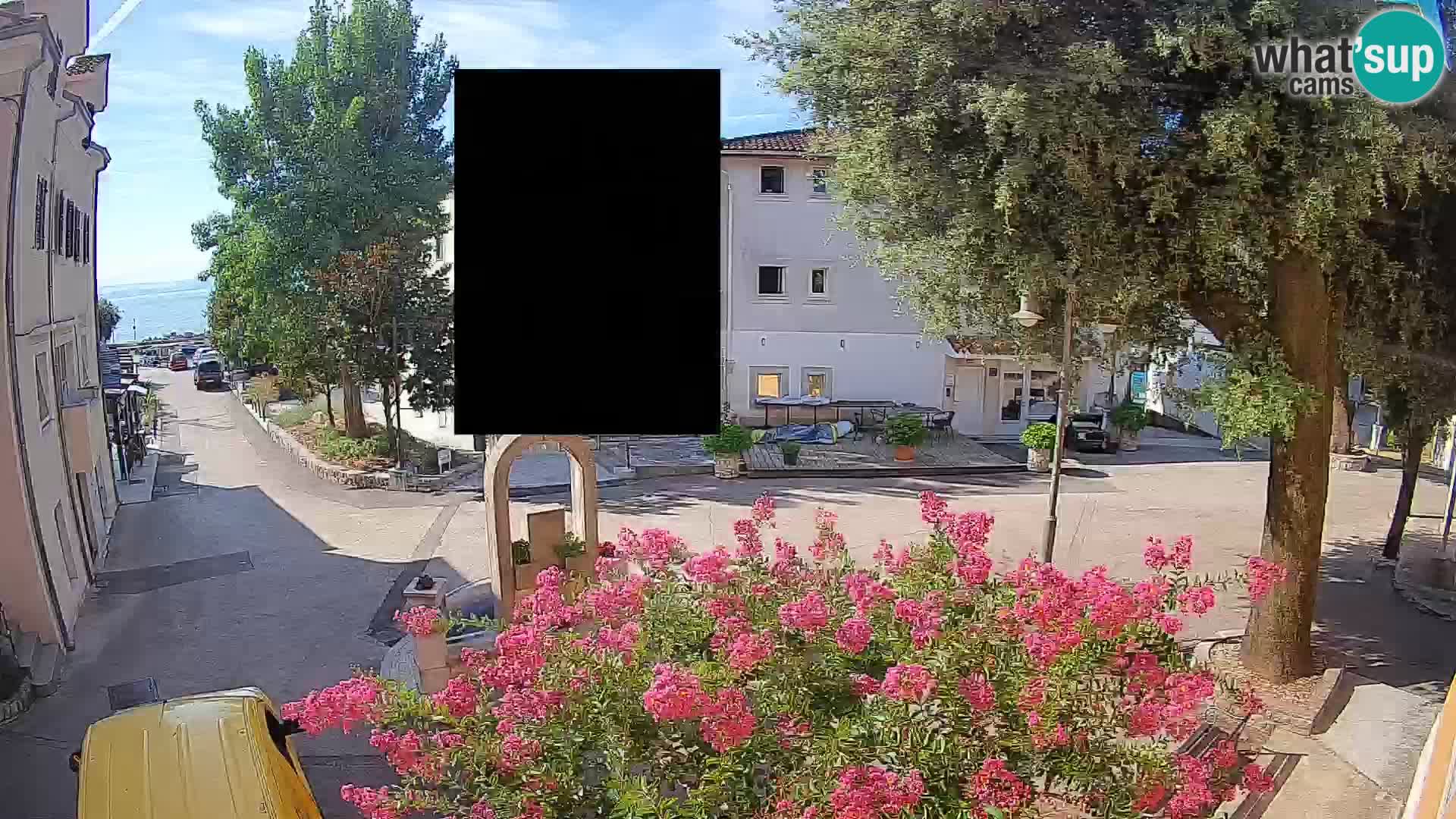 Webcam Mošćenička Draga Zentrum – Liveblick auf das Ortszentrum