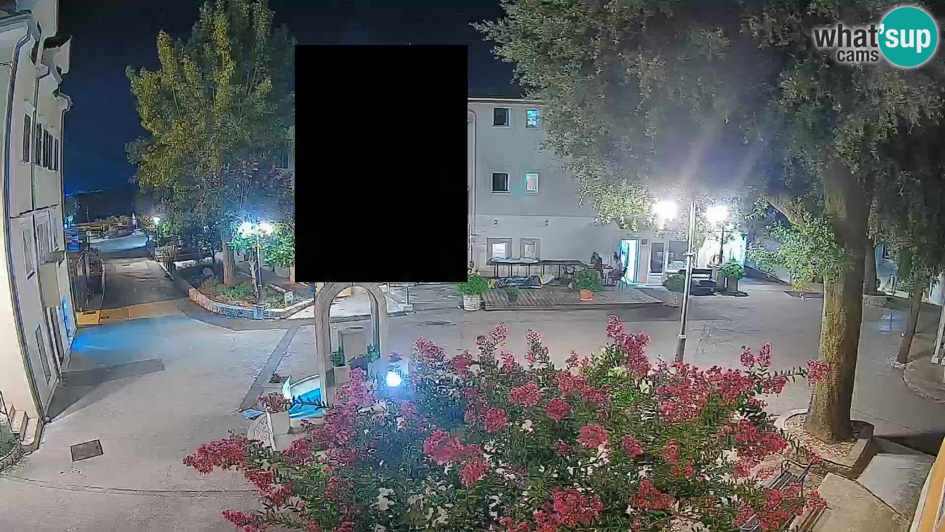 Webcam Mošćenička Draga Center – Live View of the Town Center