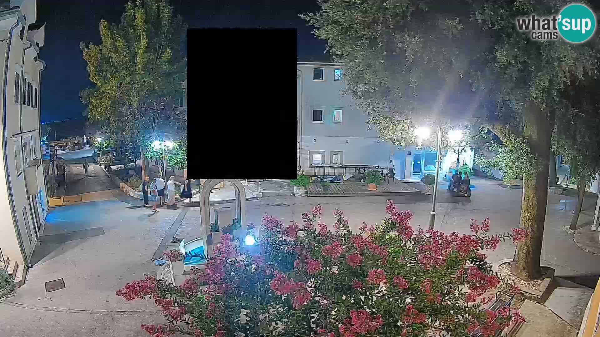 Webcam centre de Mošćenička Draga – Vue en direct du centre-ville