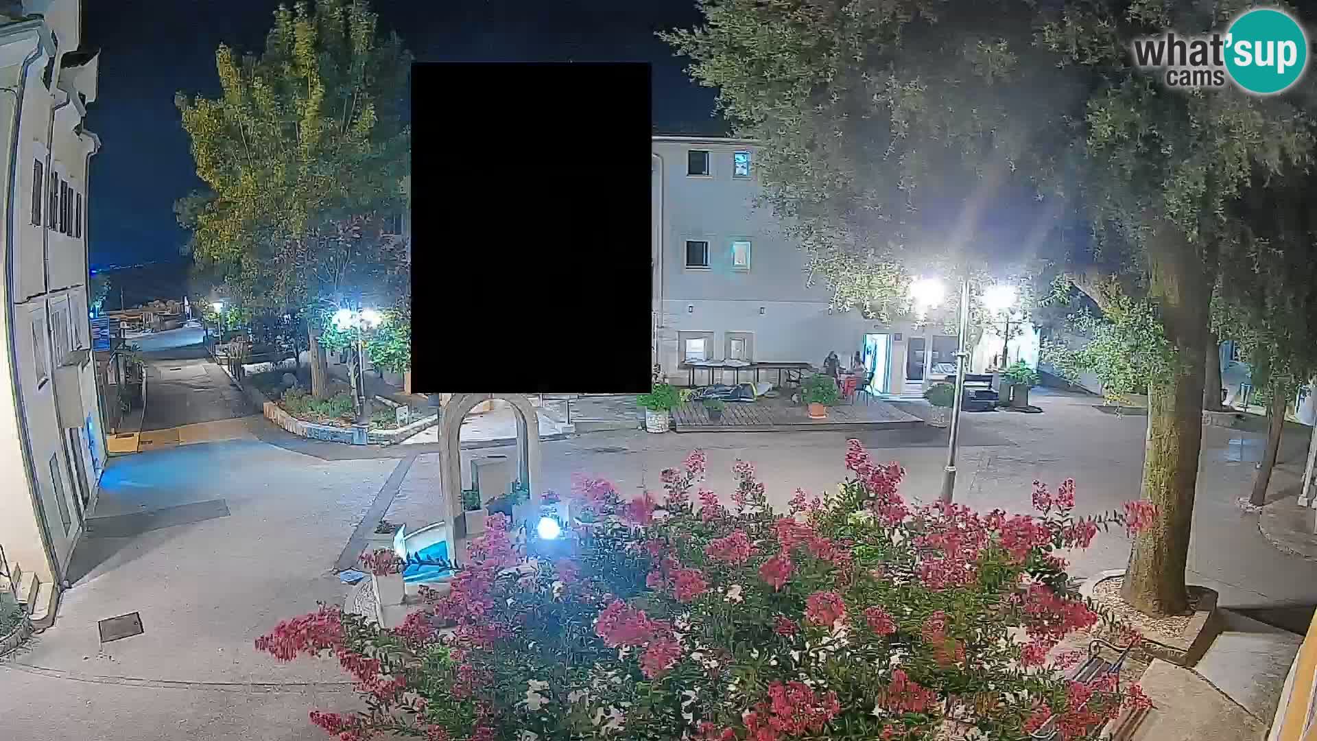 Webcam Mošćenička Draga Center – Live View of the Town Center