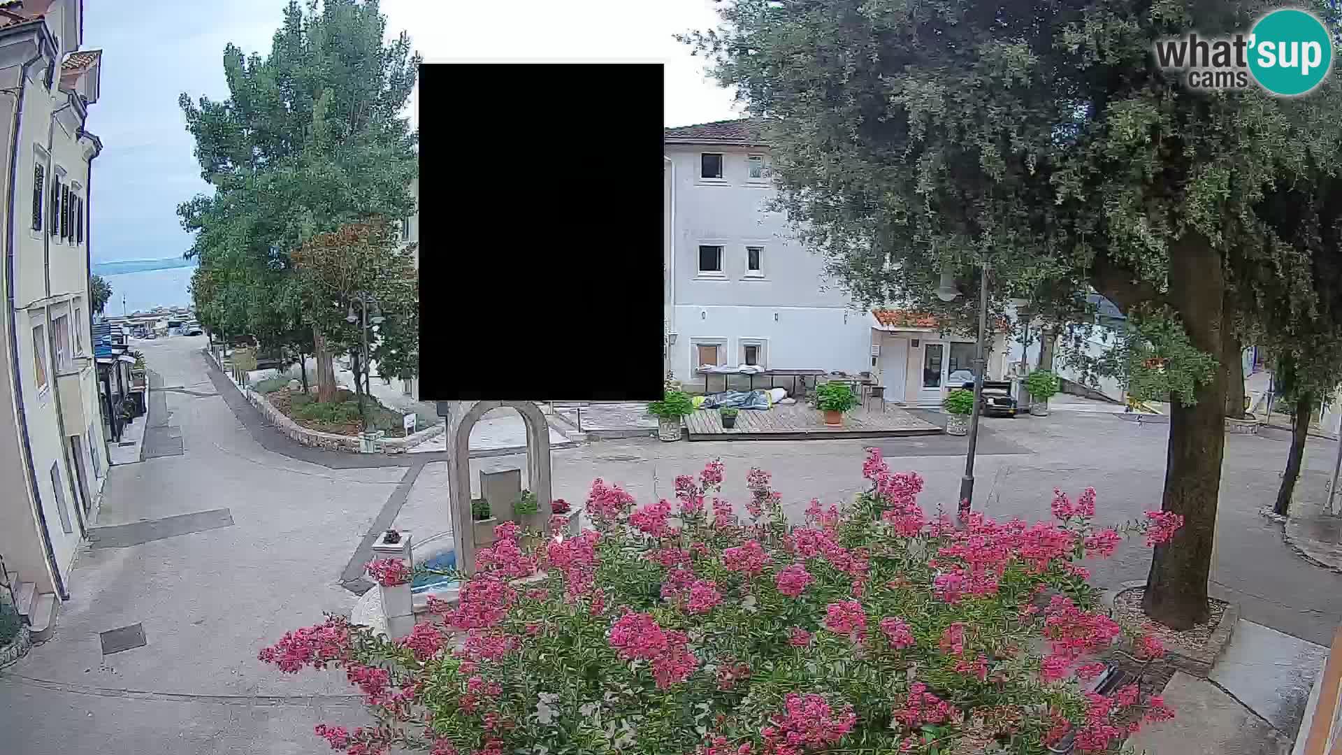 Webcam Mošćenička Draga Center – Live View of the Town Center