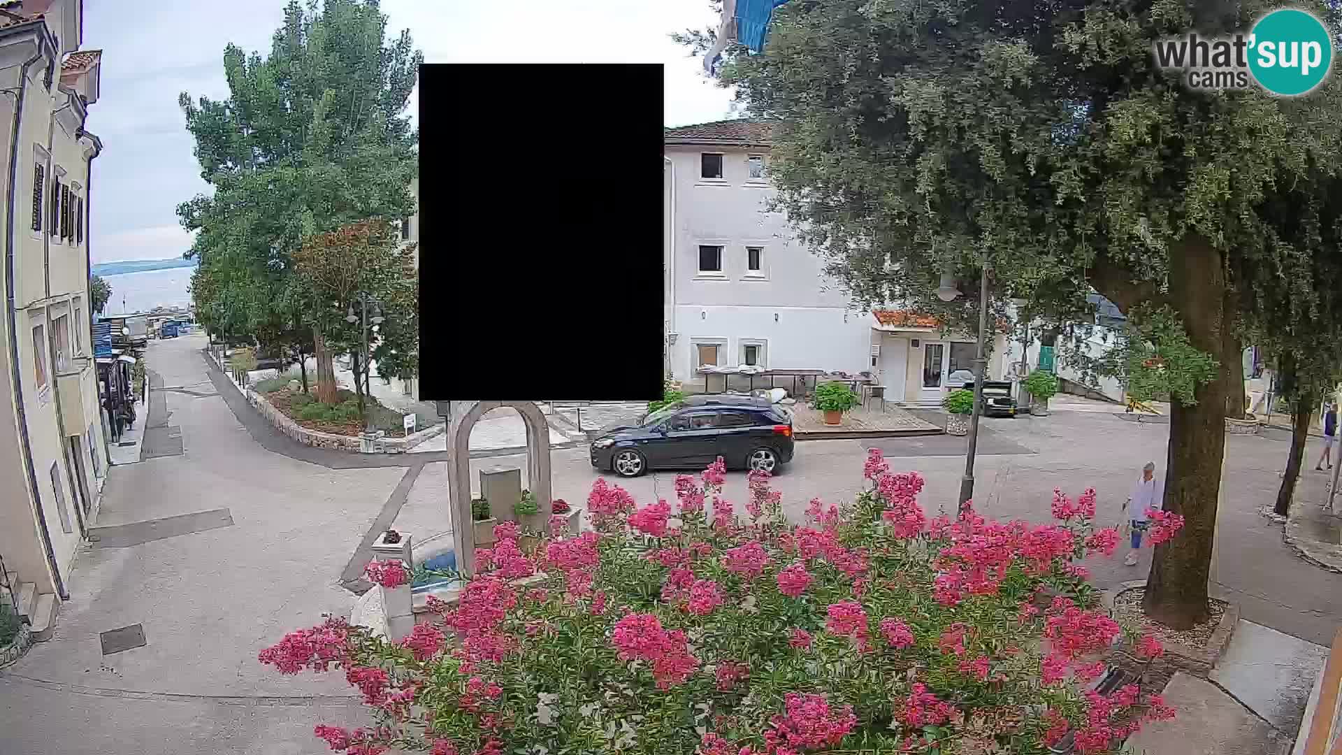 Webcam Centre de Mošćenička Draga – Vue en direct du centre-ville