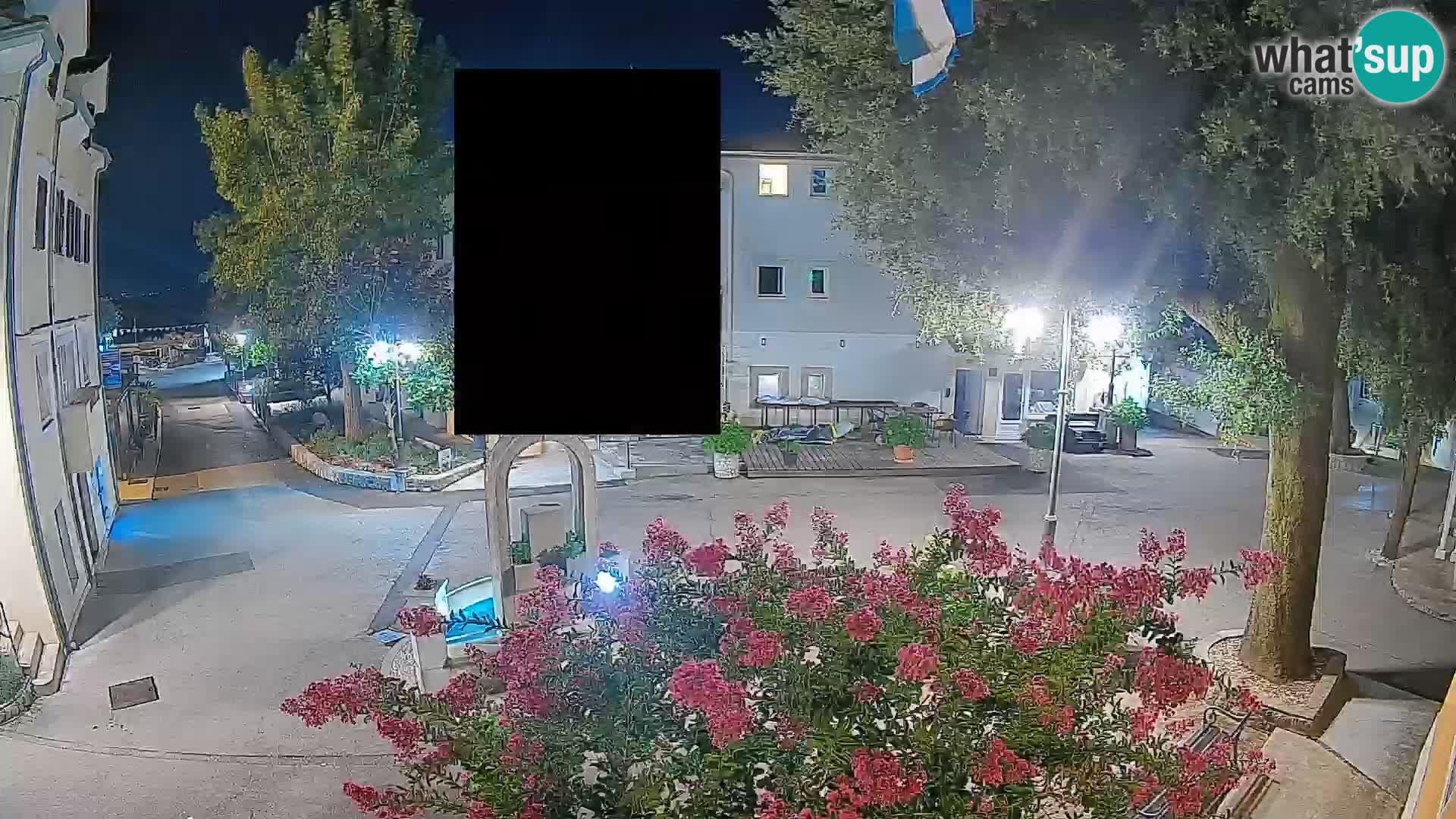 Webcam Centro Draga di Moschiena – Vista live sul centro