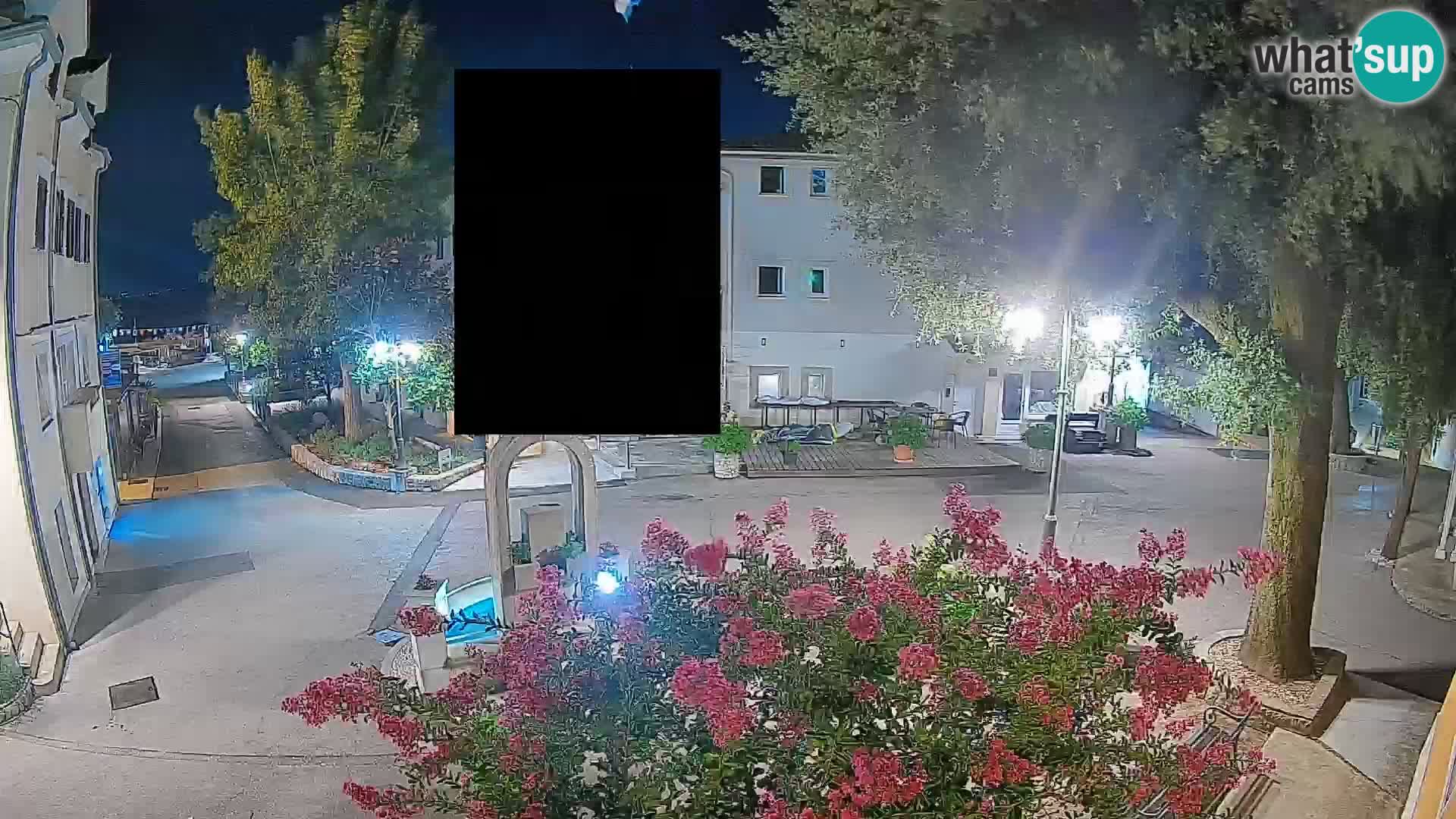 Webcam Mošćenička Draga Center – Live View of the Town Center