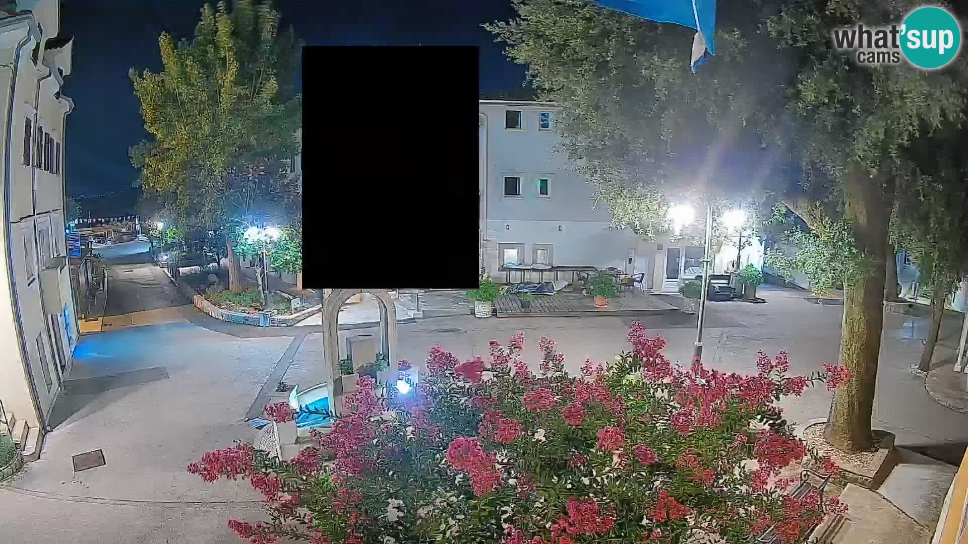 Webcam Mošćenička Draga Center – Live View of the Town Center