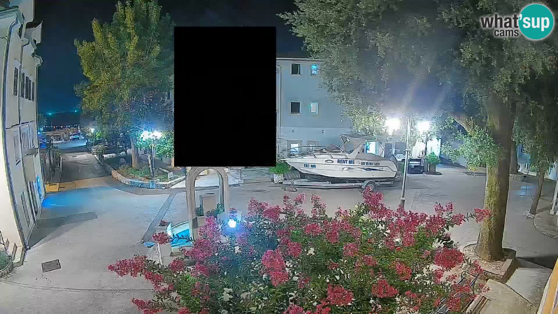 Webcam Centre de Mošćenička Draga – Vue en direct du centre-ville
