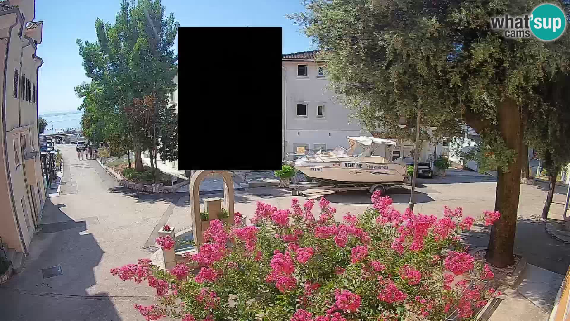 Spletna kamera center Mošćeniška Draga – Pogled v živo