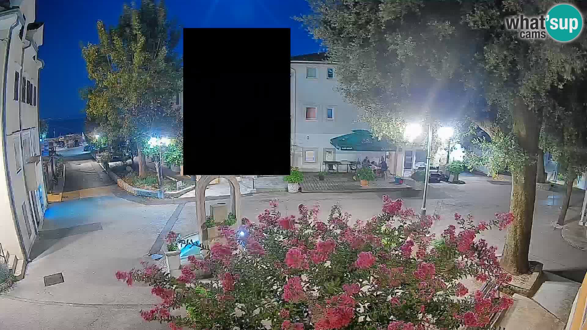 Webcam centre de Mošćenička Draga – Vue en direct du centre-ville