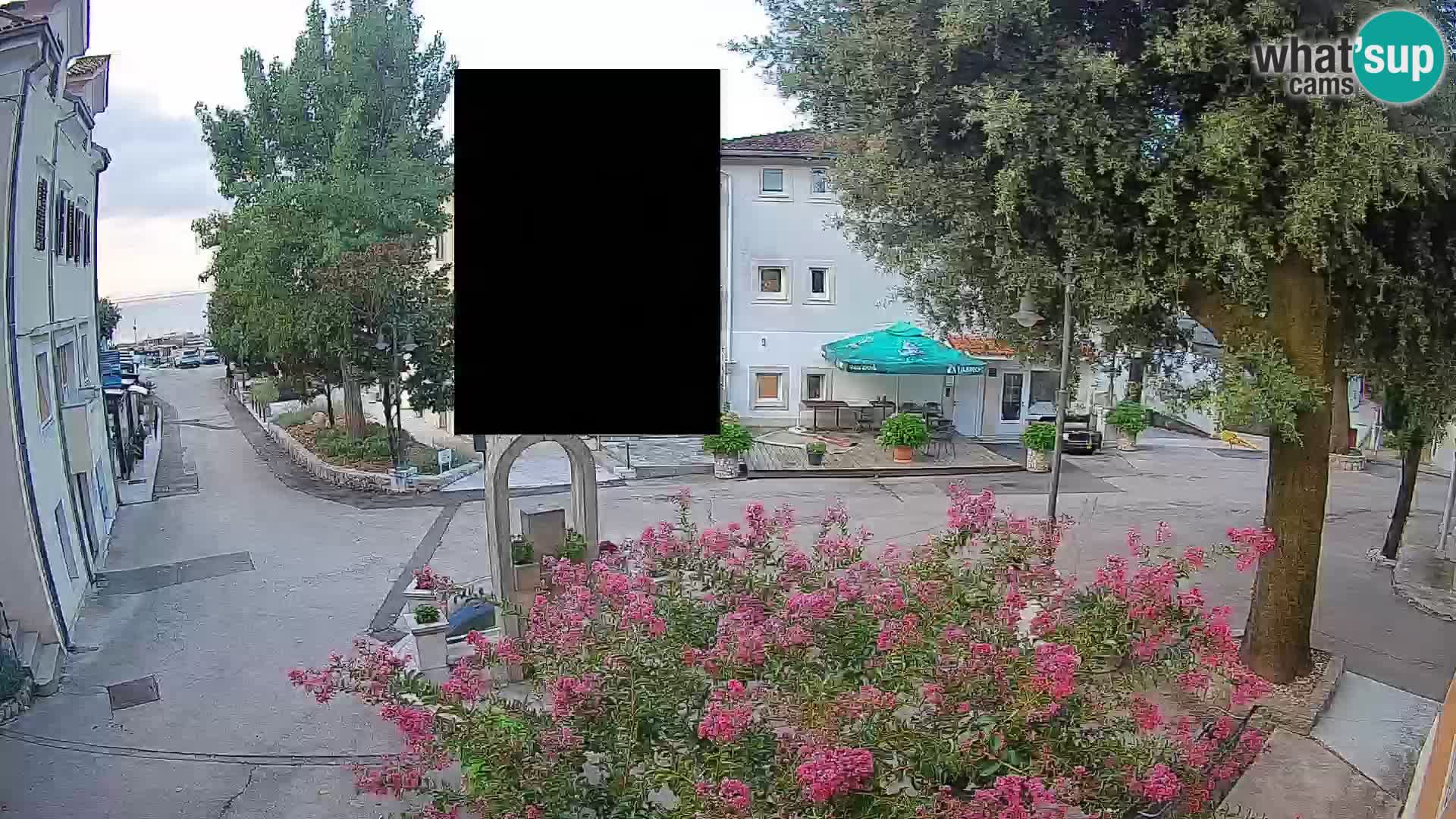 Spletna kamera center Mošćeniška Draga – Pogled v živo