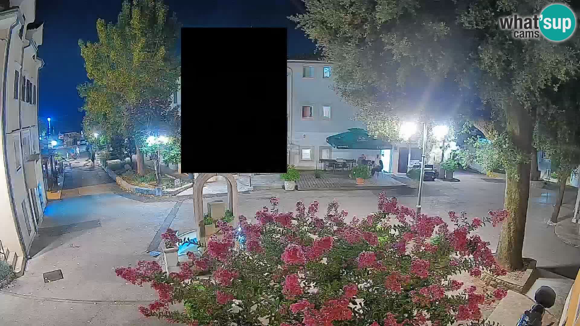 Webcam Centre de Mošćenička Draga – Vue en direct du centre-ville