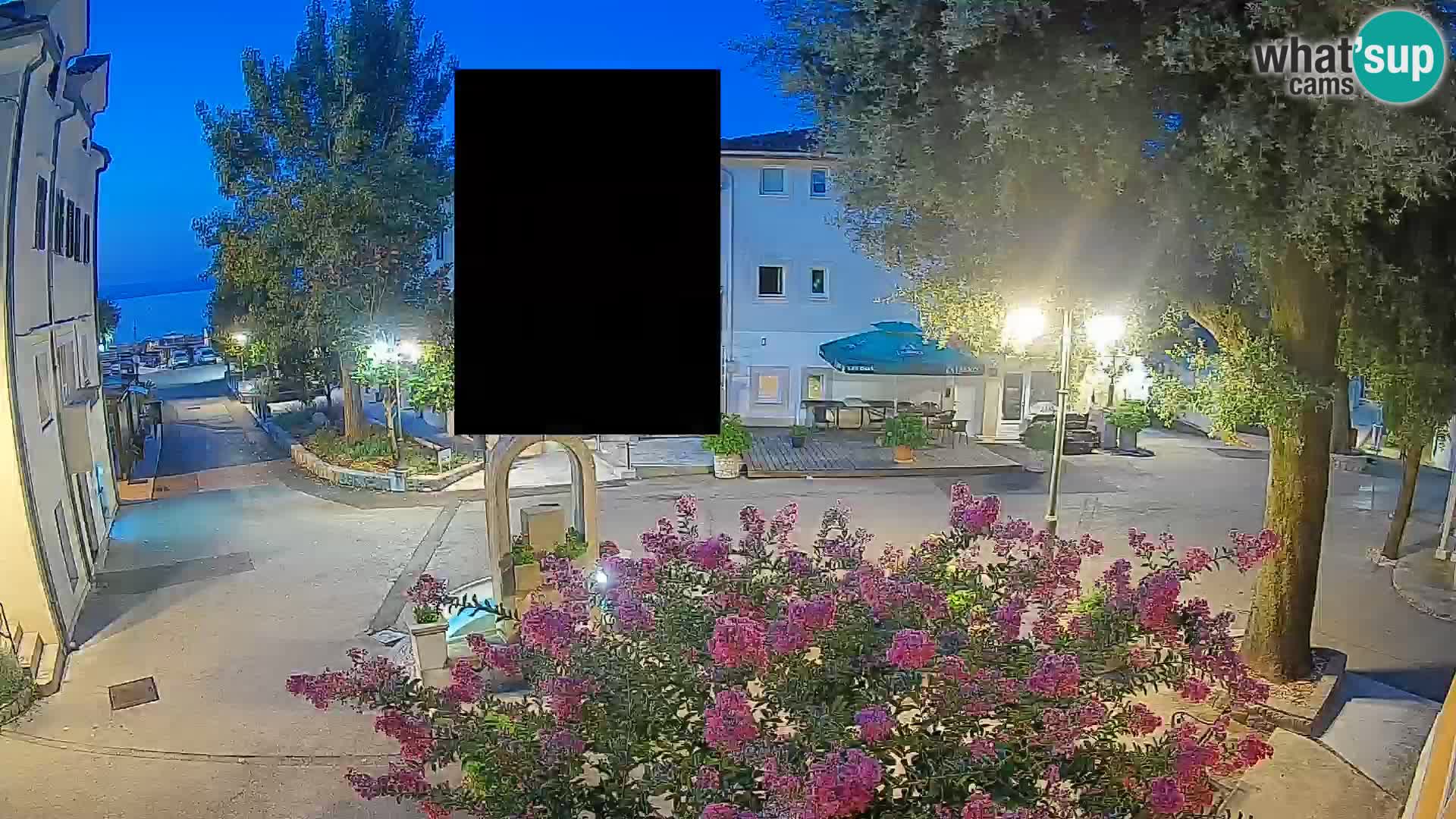 Webcam Mošćenička Draga Zentrum – Liveblick auf das Ortszentrum