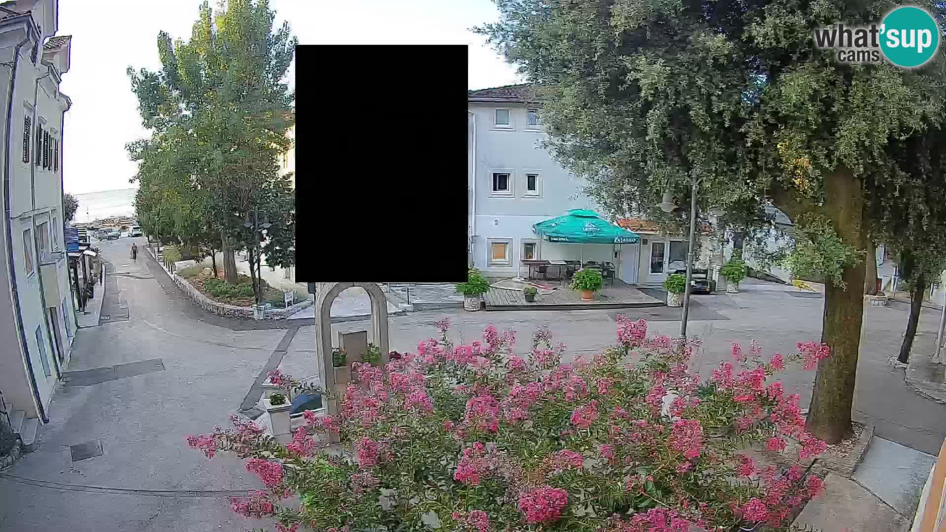 Webcam Mošćenička Draga Zentrum – Liveblick auf das Ortszentrum