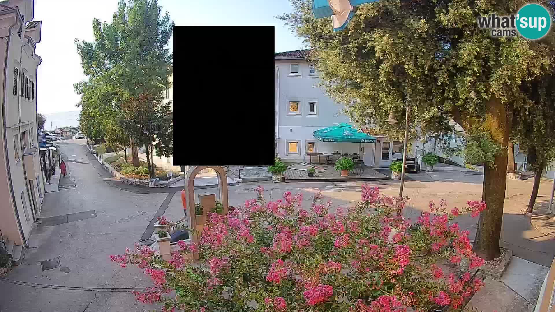 Webcam Mošćenička Draga Zentrum – Liveblick auf das Ortszentrum