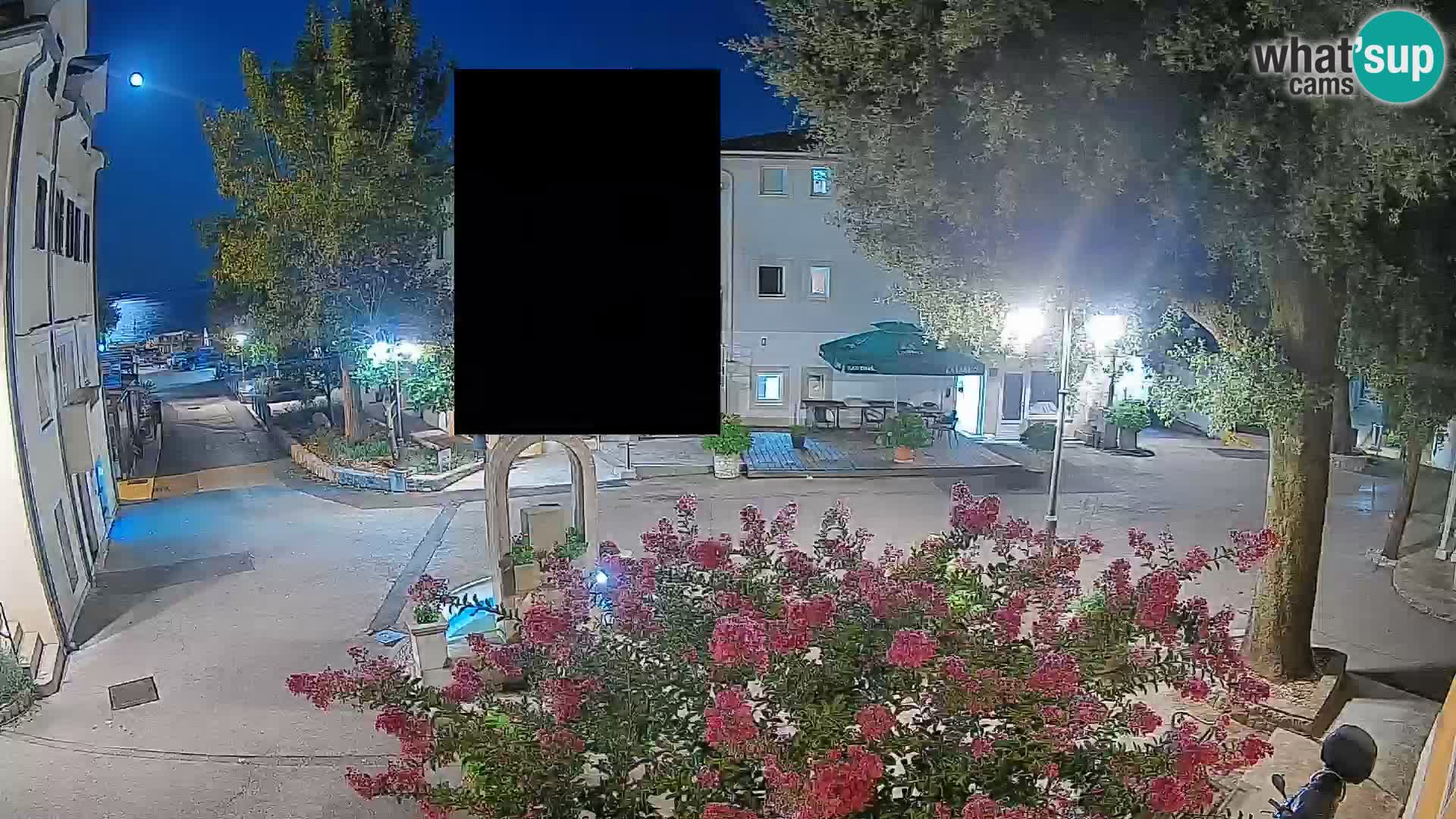 Webcam centre de Mošćenička Draga – Vue en direct du centre-ville