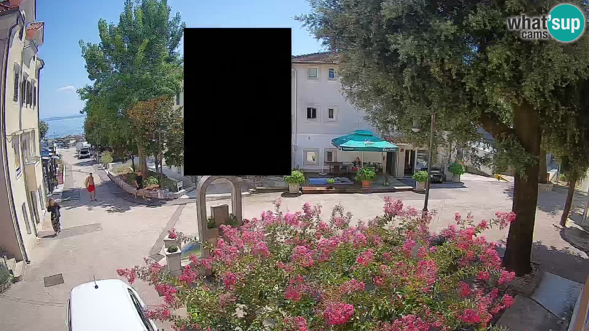 Webcam Mošćenička Draga Zentrum – Liveblick auf das Ortszentrum
