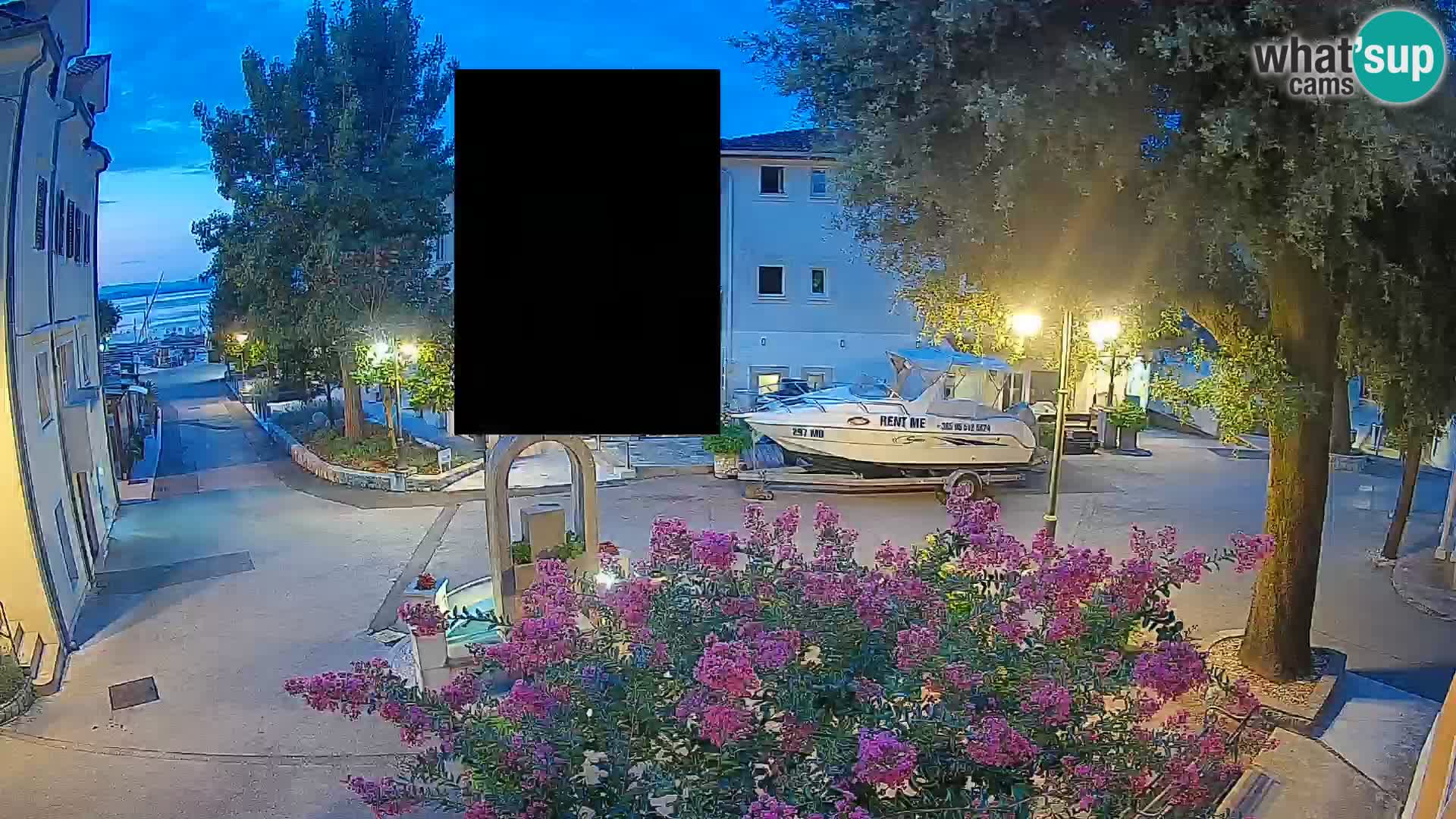 Webcam Mošćenička Draga Zentrum – Liveblick auf das Ortszentrum