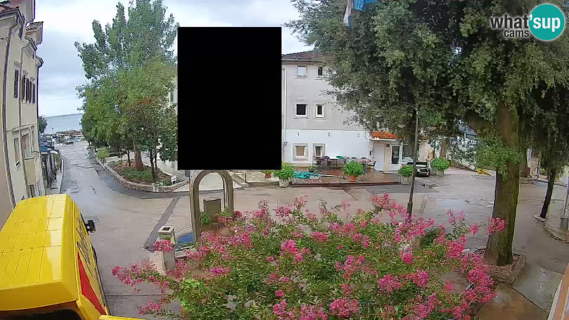 Webcam Mošćenička Draga Zentrum – Liveblick auf das Ortszentrum