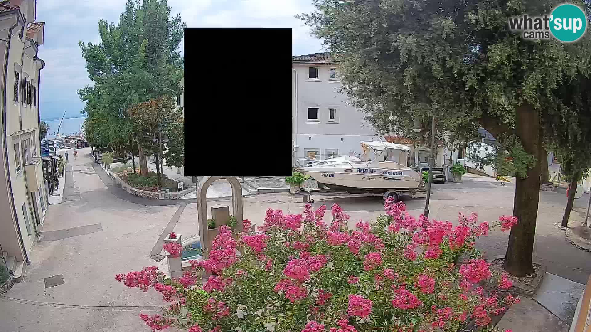Webcam Mošćenička Draga Zentrum – Liveblick auf das Ortszentrum