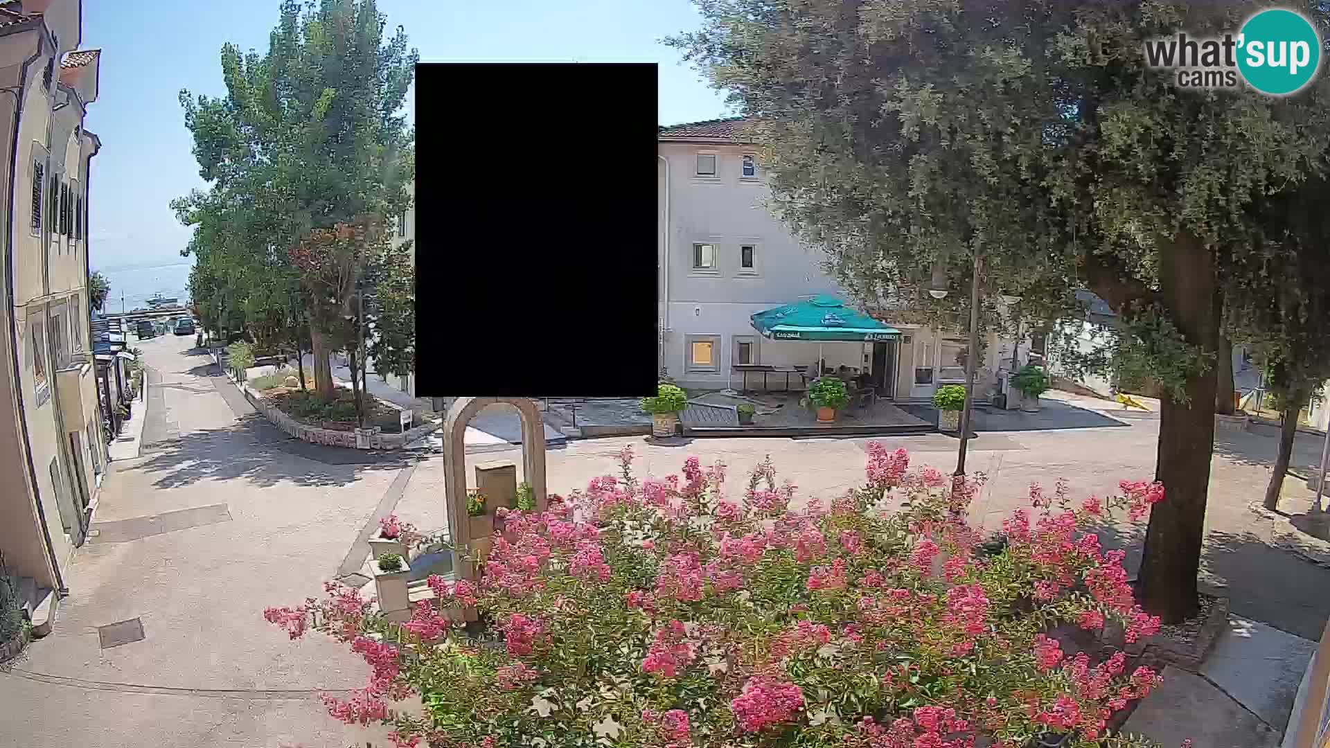 Webcam Mošćenička Draga Zentrum – Liveblick auf das Ortszentrum
