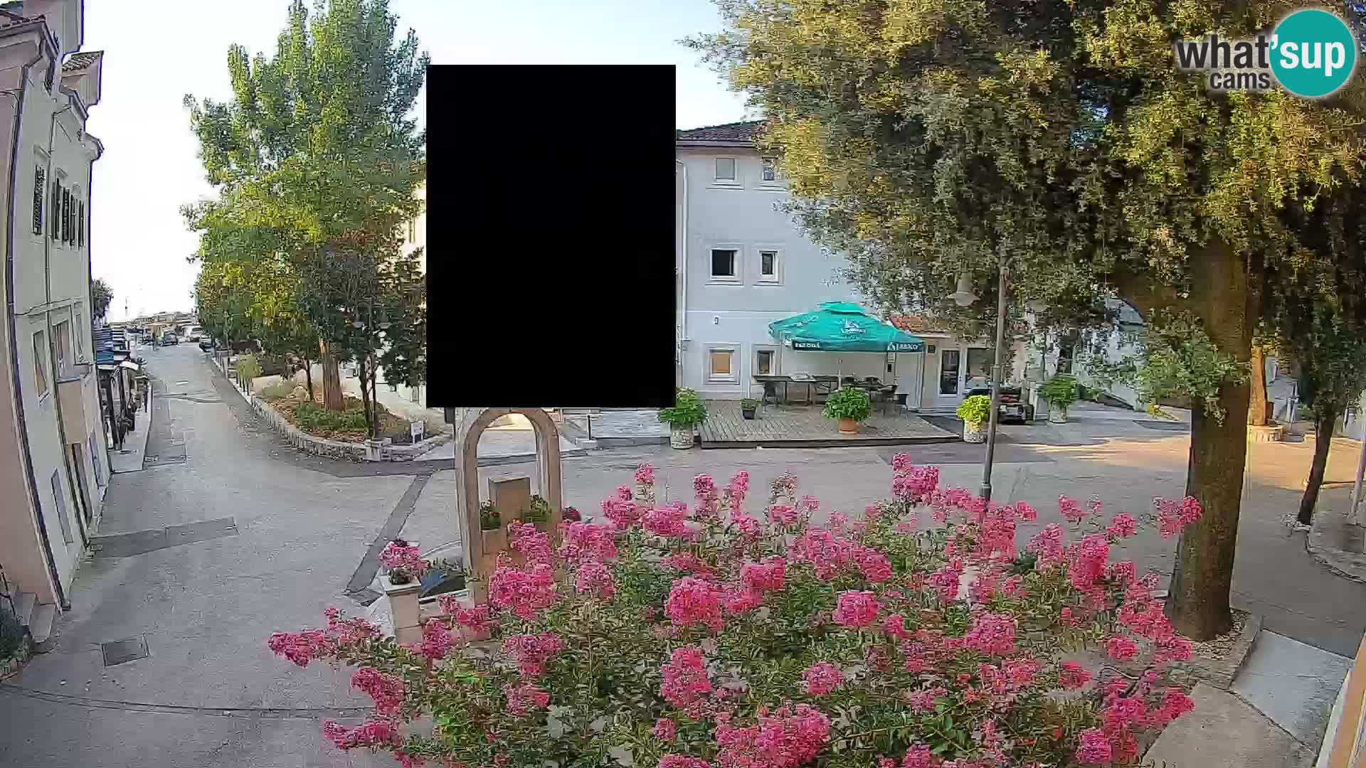 Spletna kamera center Mošćeniška Draga – Pogled v živo