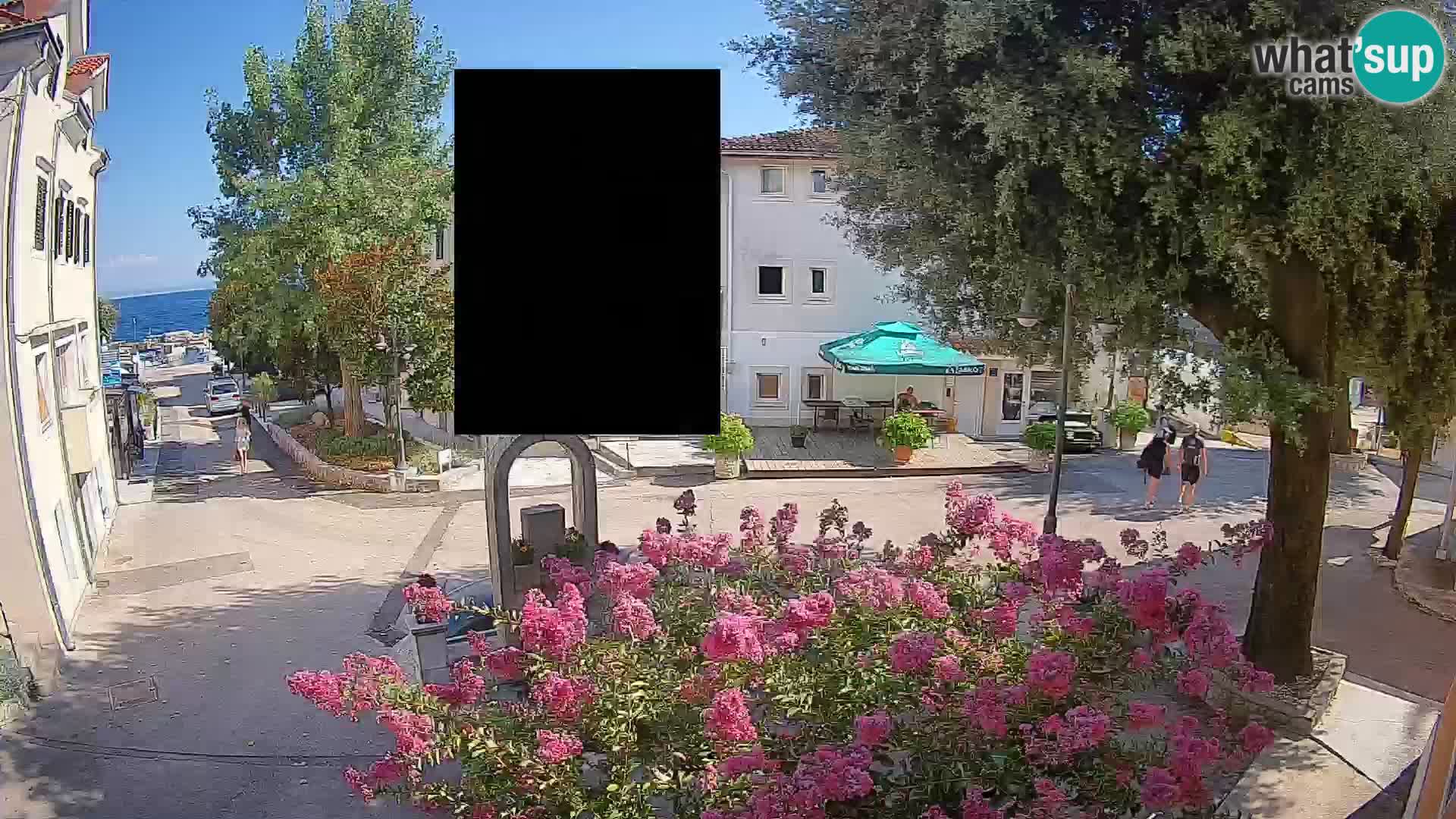 Webcam Mošćenička Draga Zentrum – Liveblick auf das Ortszentrum