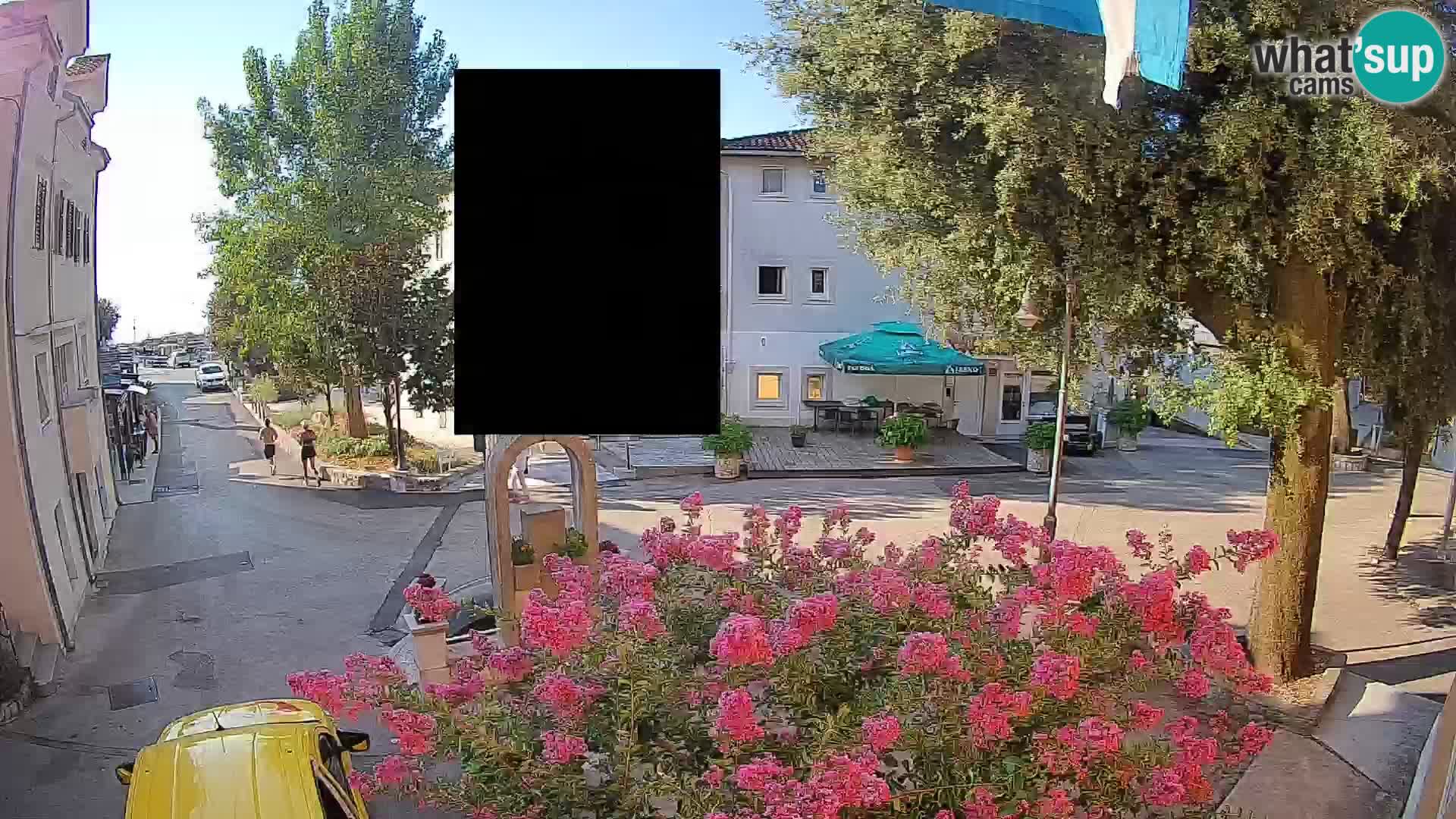 Webcam centre de Mošćenička Draga – Vue en direct du centre-ville