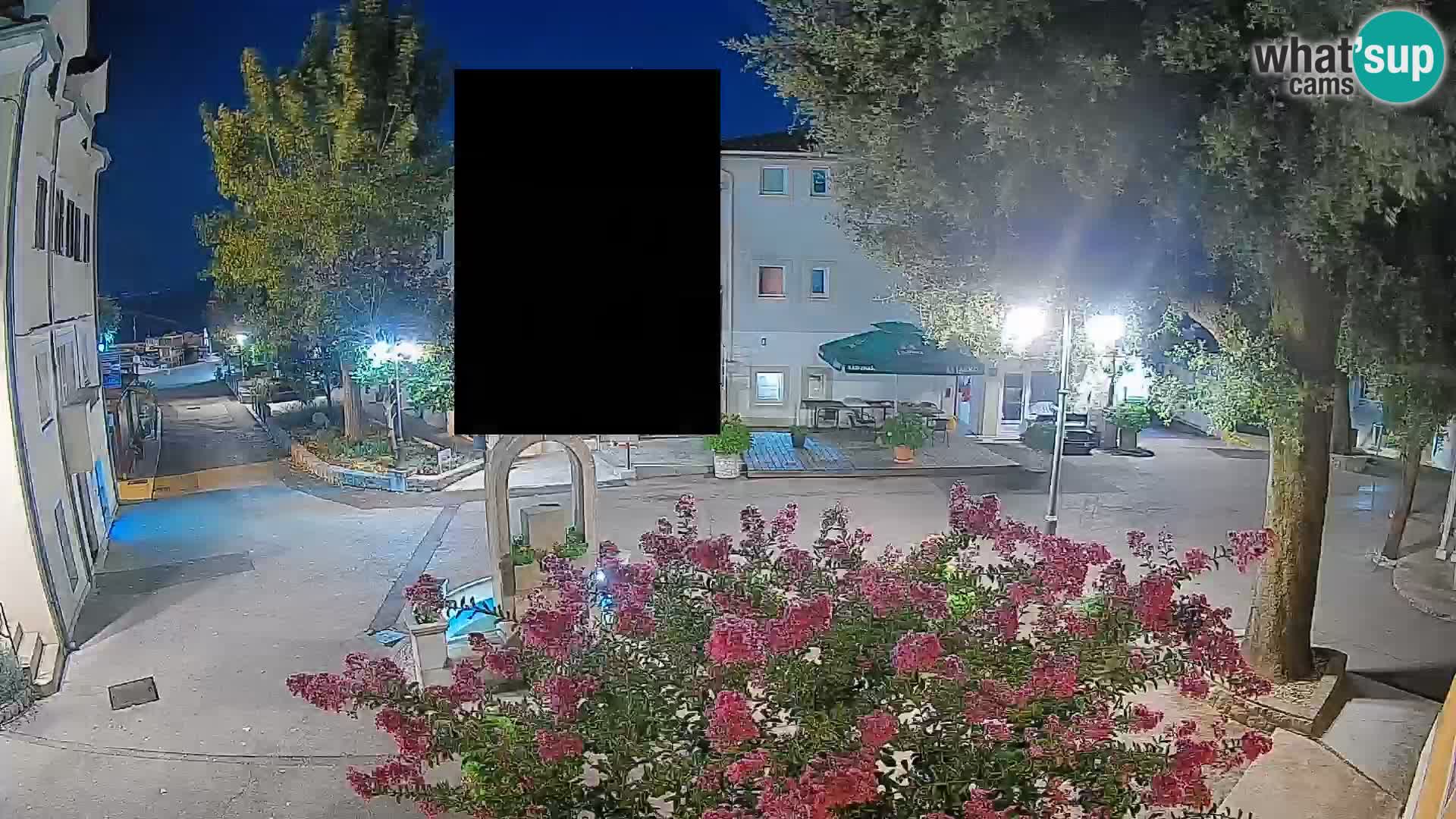 Webcam Centre de Mošćenička Draga – Vue en direct du centre-ville