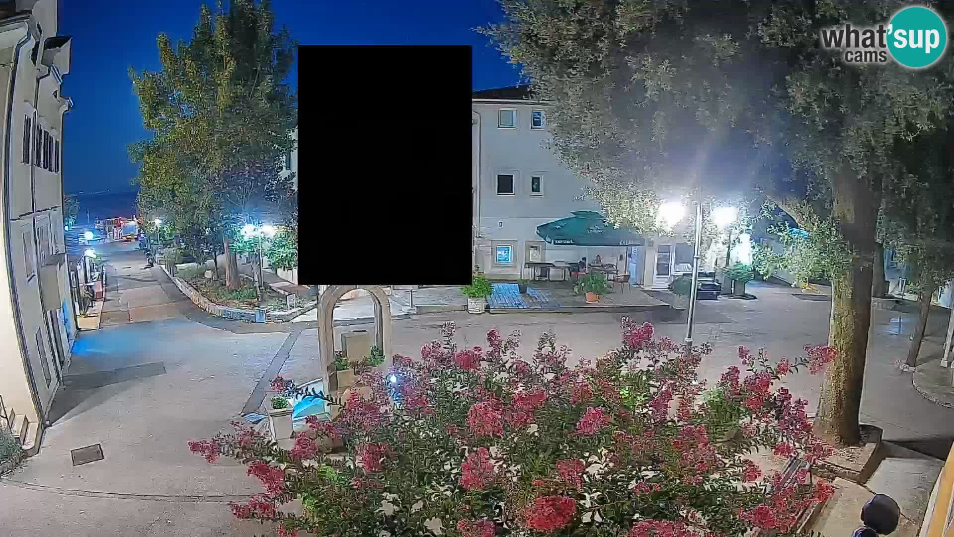 Webcam Centro Draga di Moschiena – Vista live sul centro