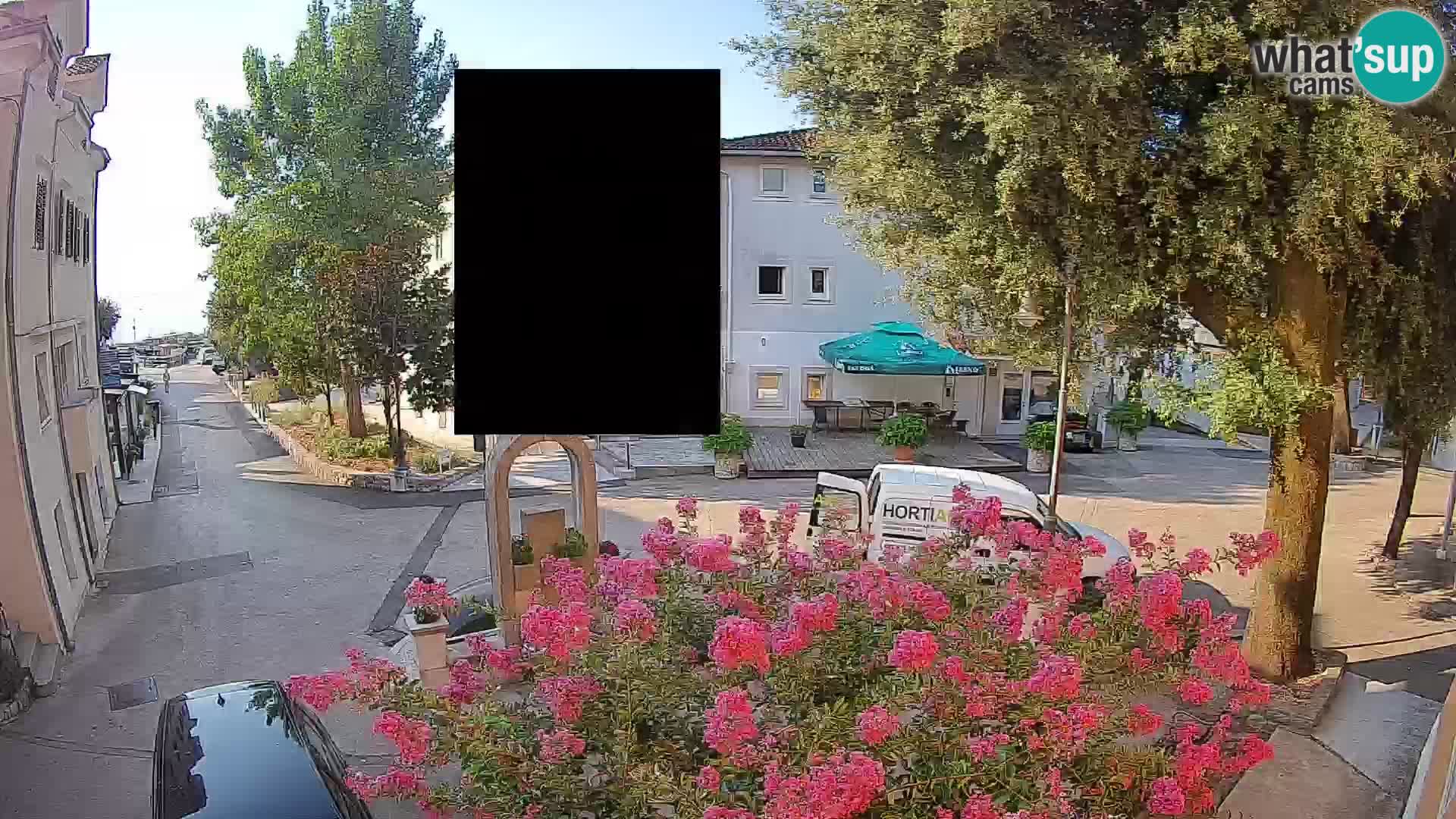 Webcam Mošćenička Draga Zentrum – Liveblick auf das Ortszentrum
