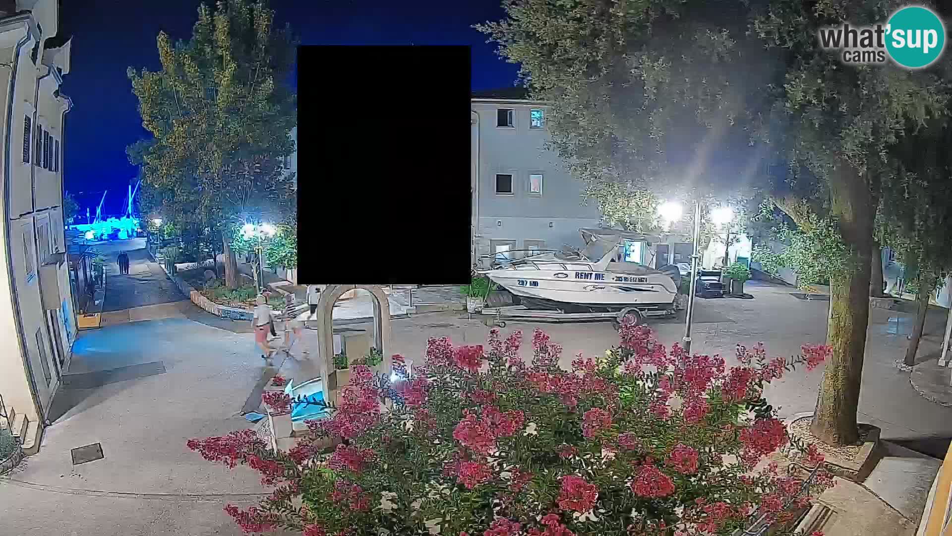 Webcam Centro Draga di Moschiena – Vista live sul centro