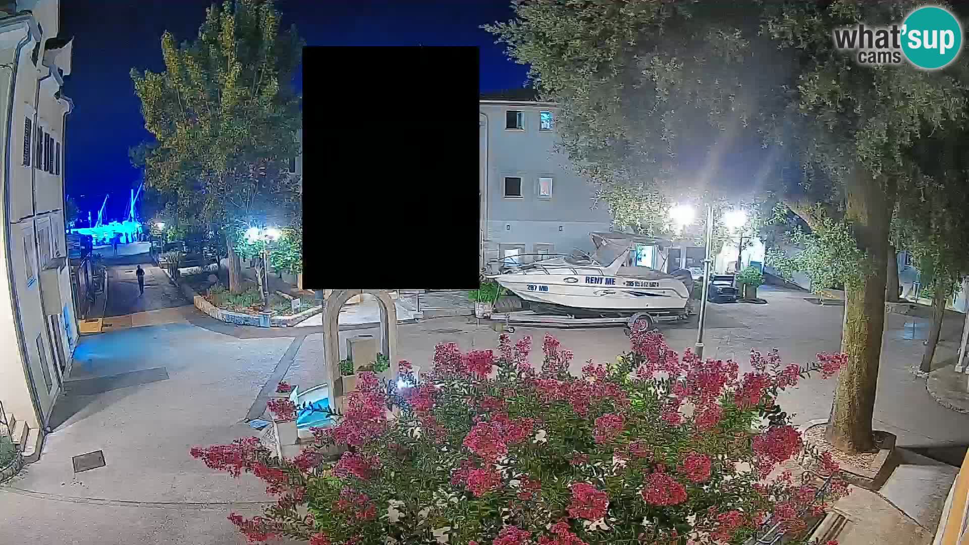 Webcam centre de Mošćenička Draga – Vue en direct du centre-ville