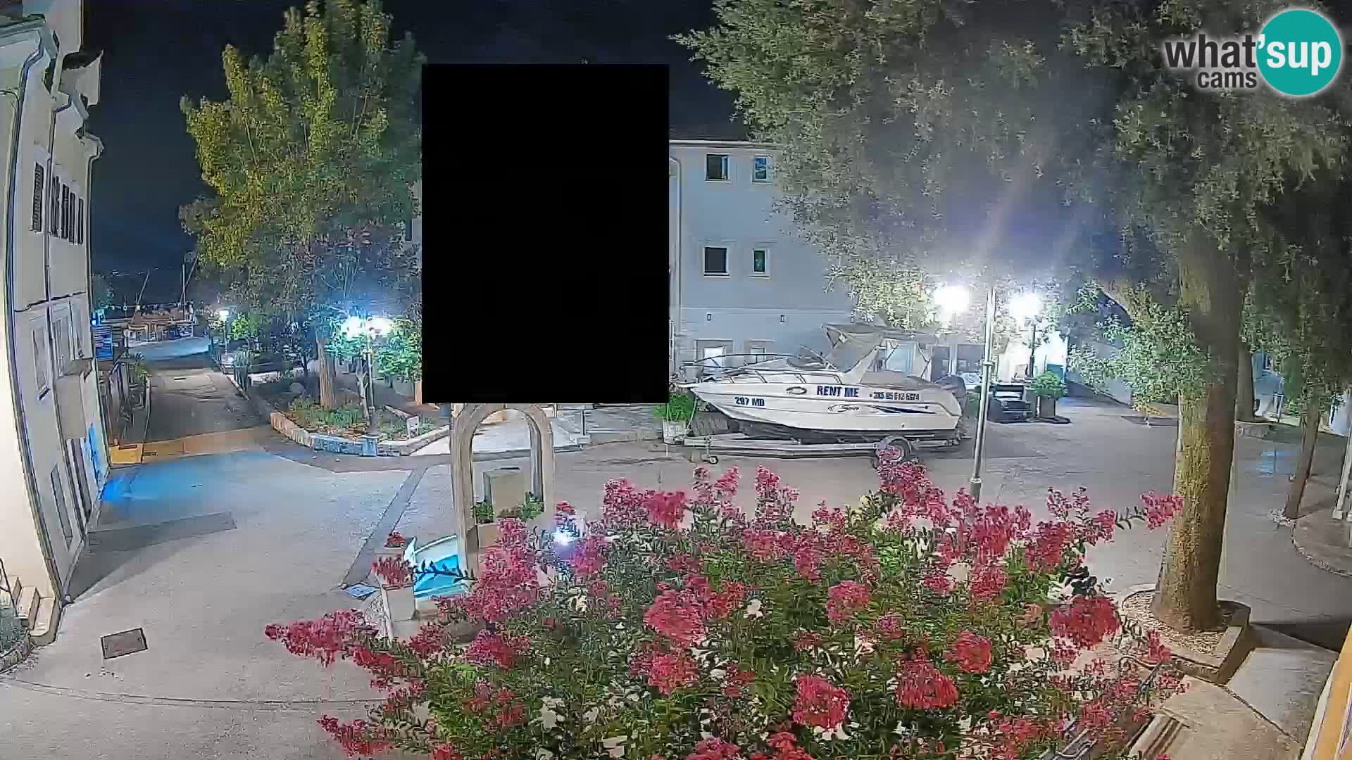 Webcam centre de Mošćenička Draga – Vue en direct du centre-ville