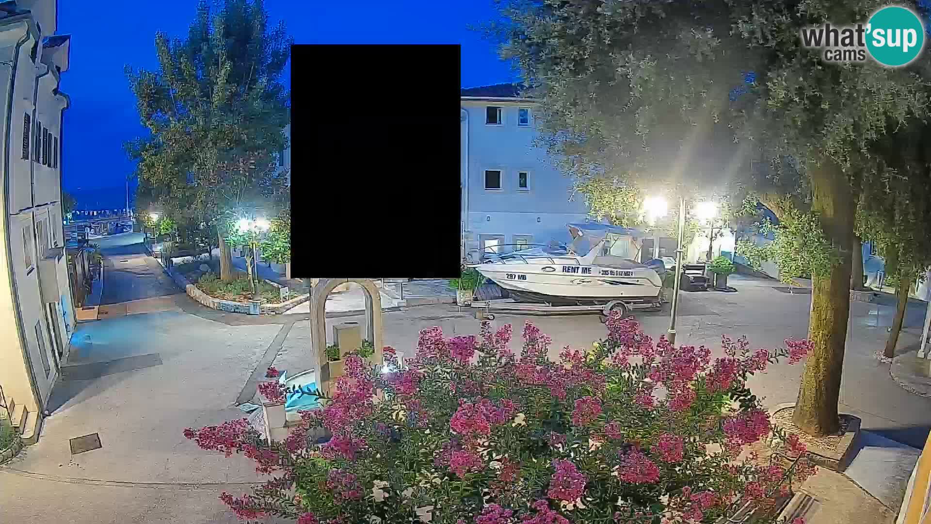 Web kamera centar Mošćeničke Drage – Pogled uživo
