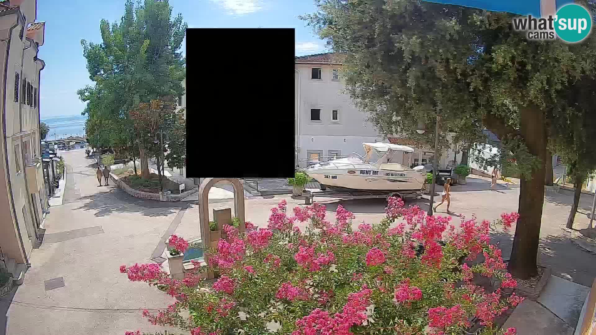 Webcam Mošćenička Draga Zentrum – Liveblick auf das Ortszentrum