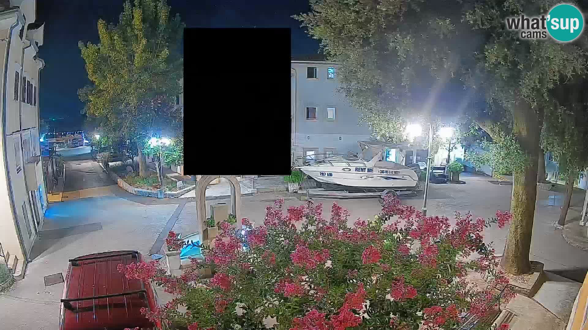 Webcam Mošćenička Draga Zentrum – Liveblick auf das Ortszentrum