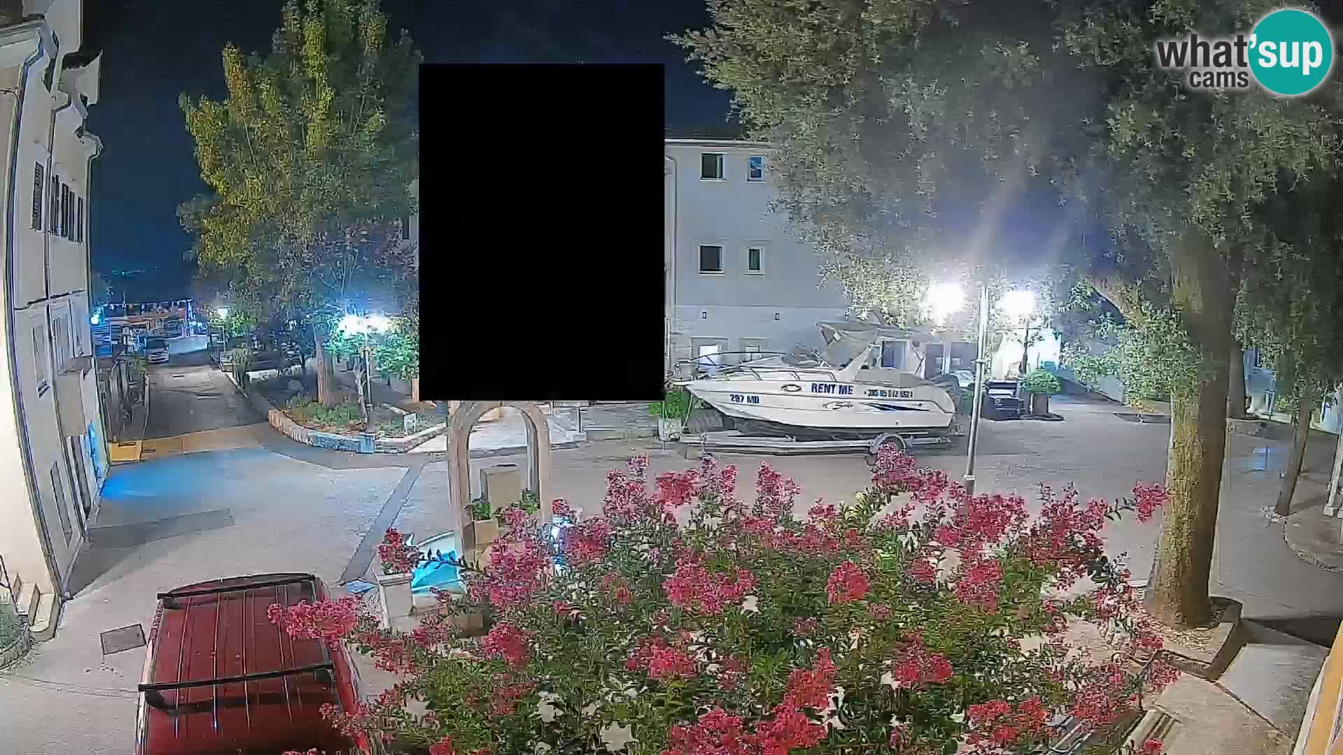 Webcam Mošćenička Draga Center – Live View of the Town Center