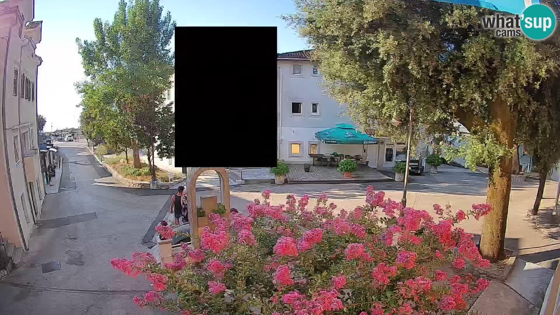 Web kamera centar Mošćeničke Drage – Pogled uživo